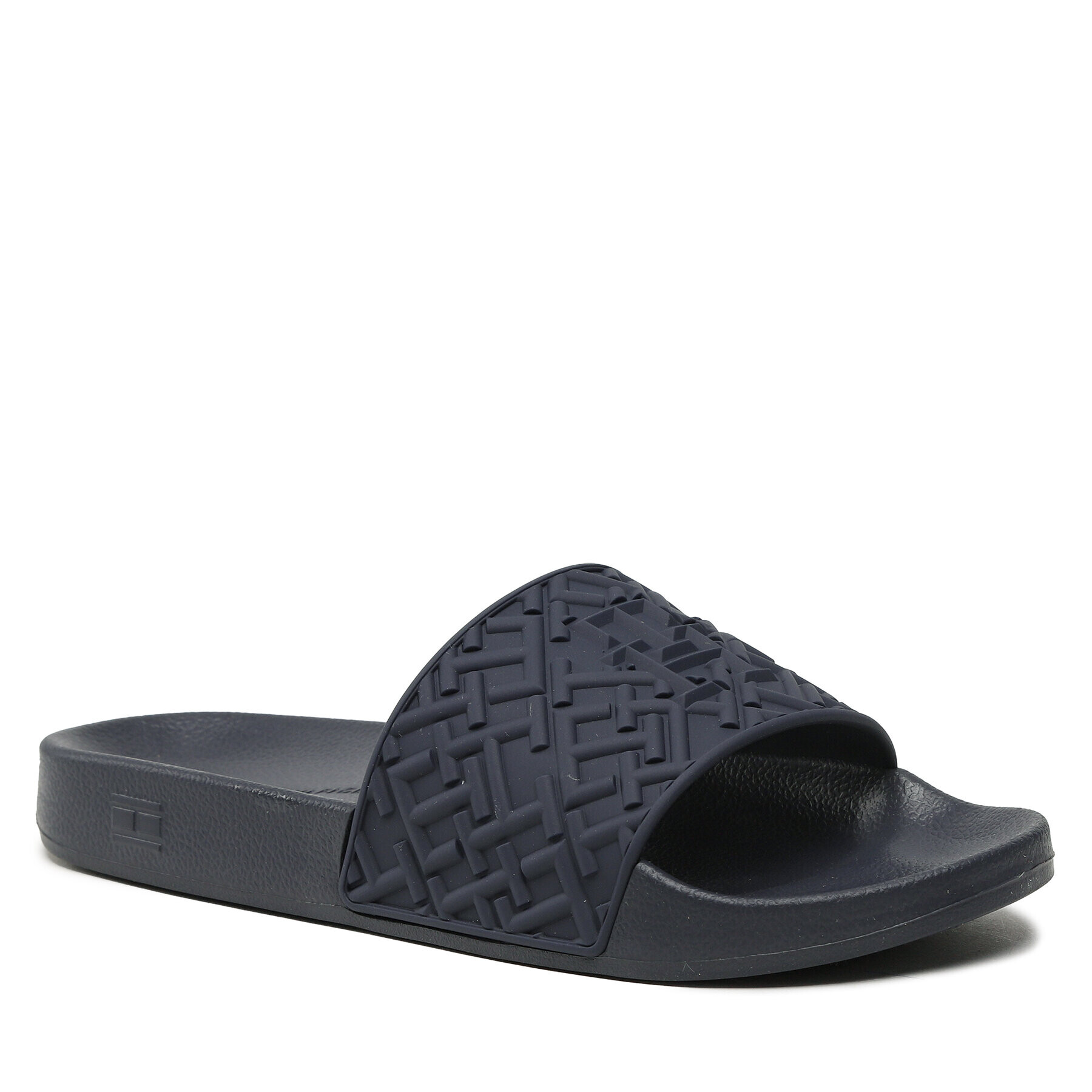 Tommy Hilfiger Șlapi Th Monogram Pool Slide FW0FW06987 Bleumarin - Pled.ro