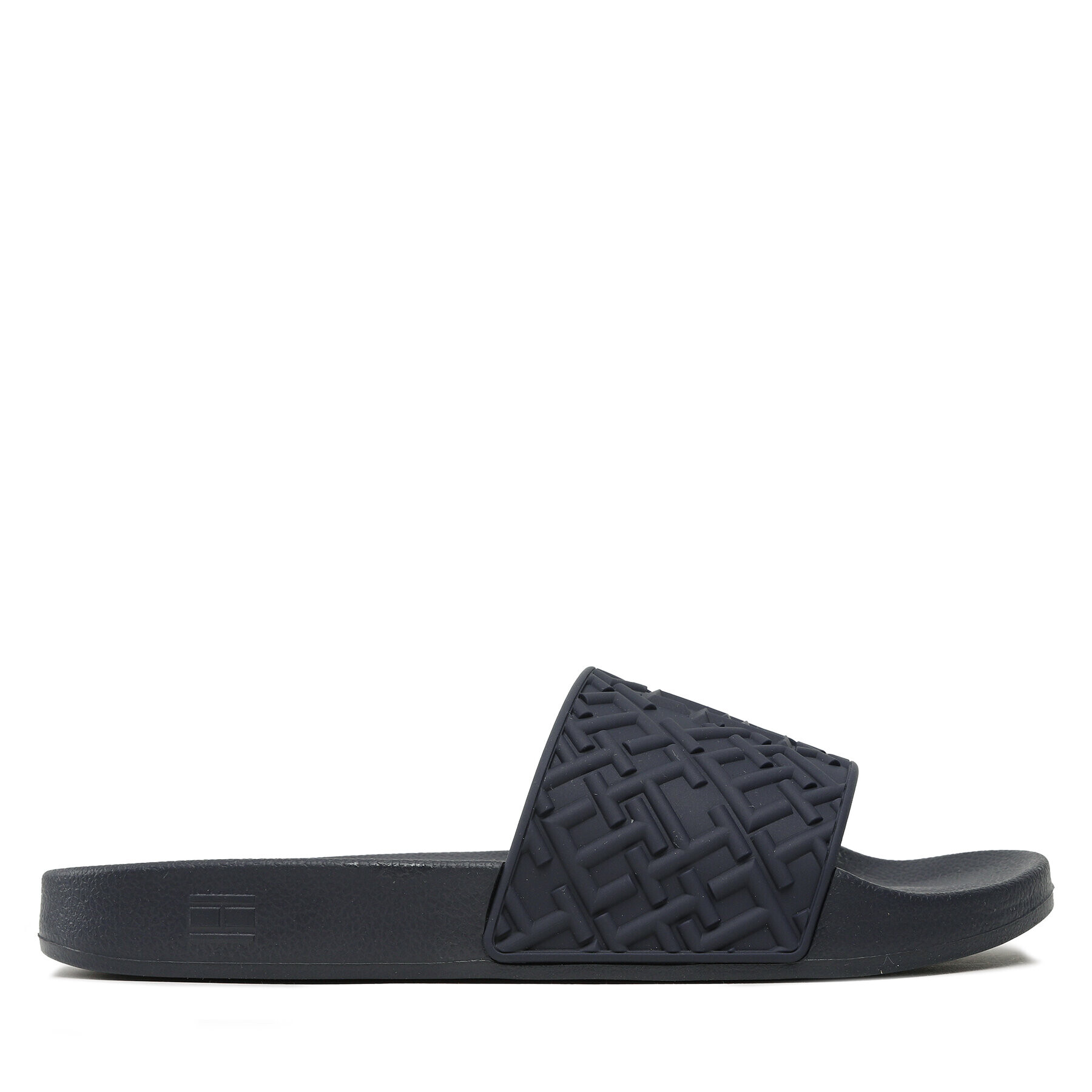 Tommy Hilfiger Șlapi Th Monogram Pool Slide FW0FW06987 Bleumarin - Pled.ro