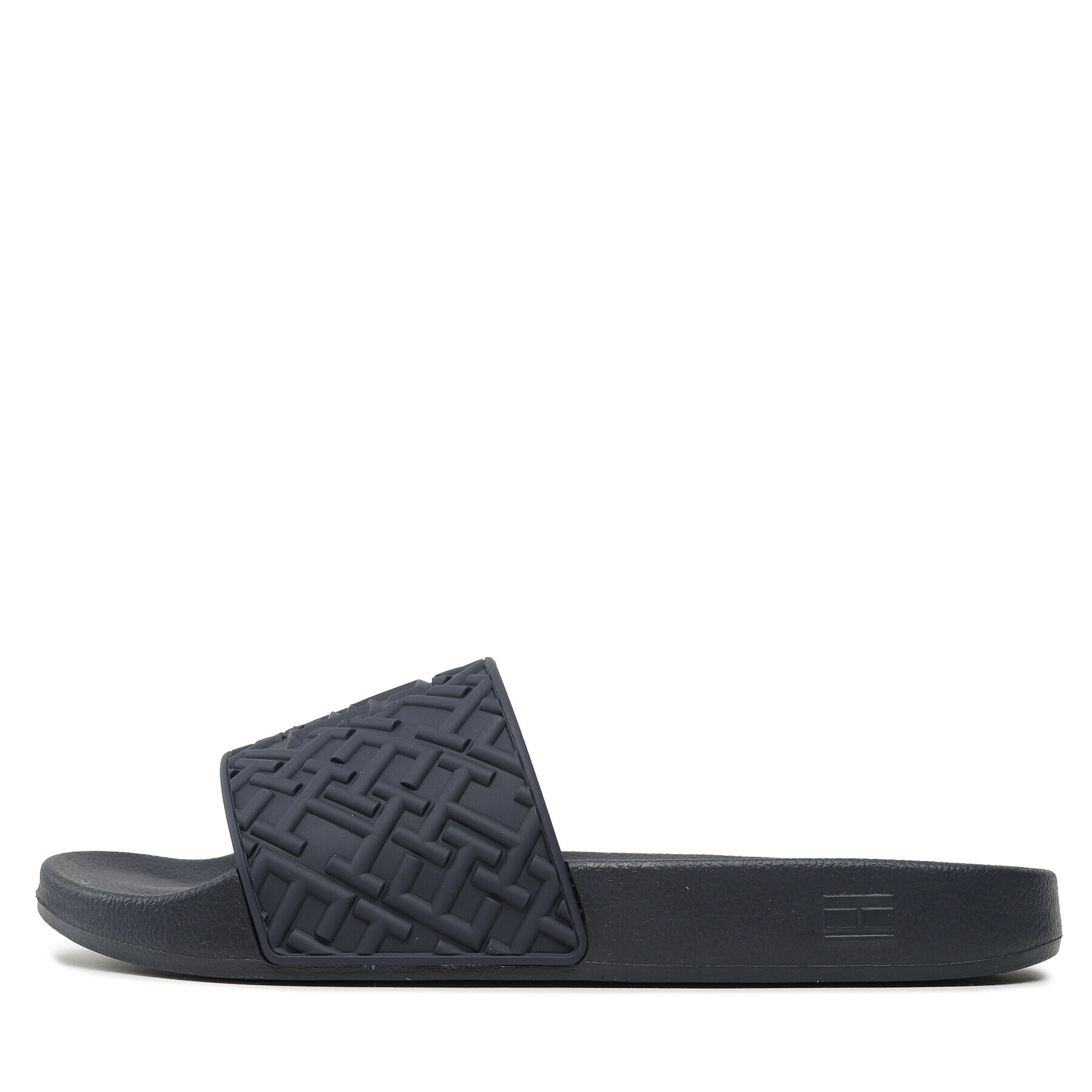 Tommy Hilfiger Șlapi Th Monogram Pool Slide FW0FW06987 Bleumarin - Pled.ro