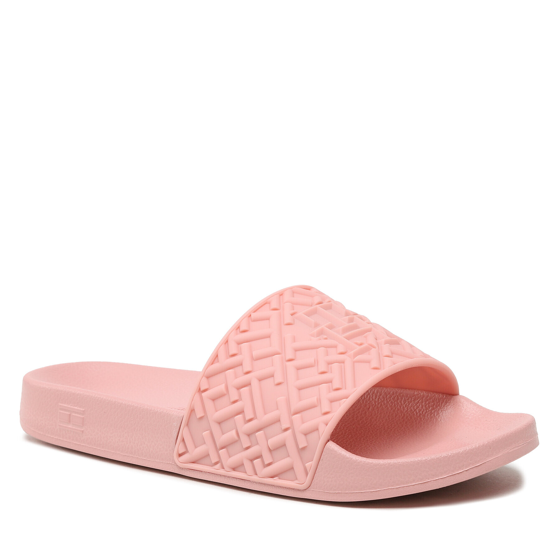 Tommy Hilfiger Șlapi Th Monogram Pool Slide FW0FW06987 Roz - Pled.ro