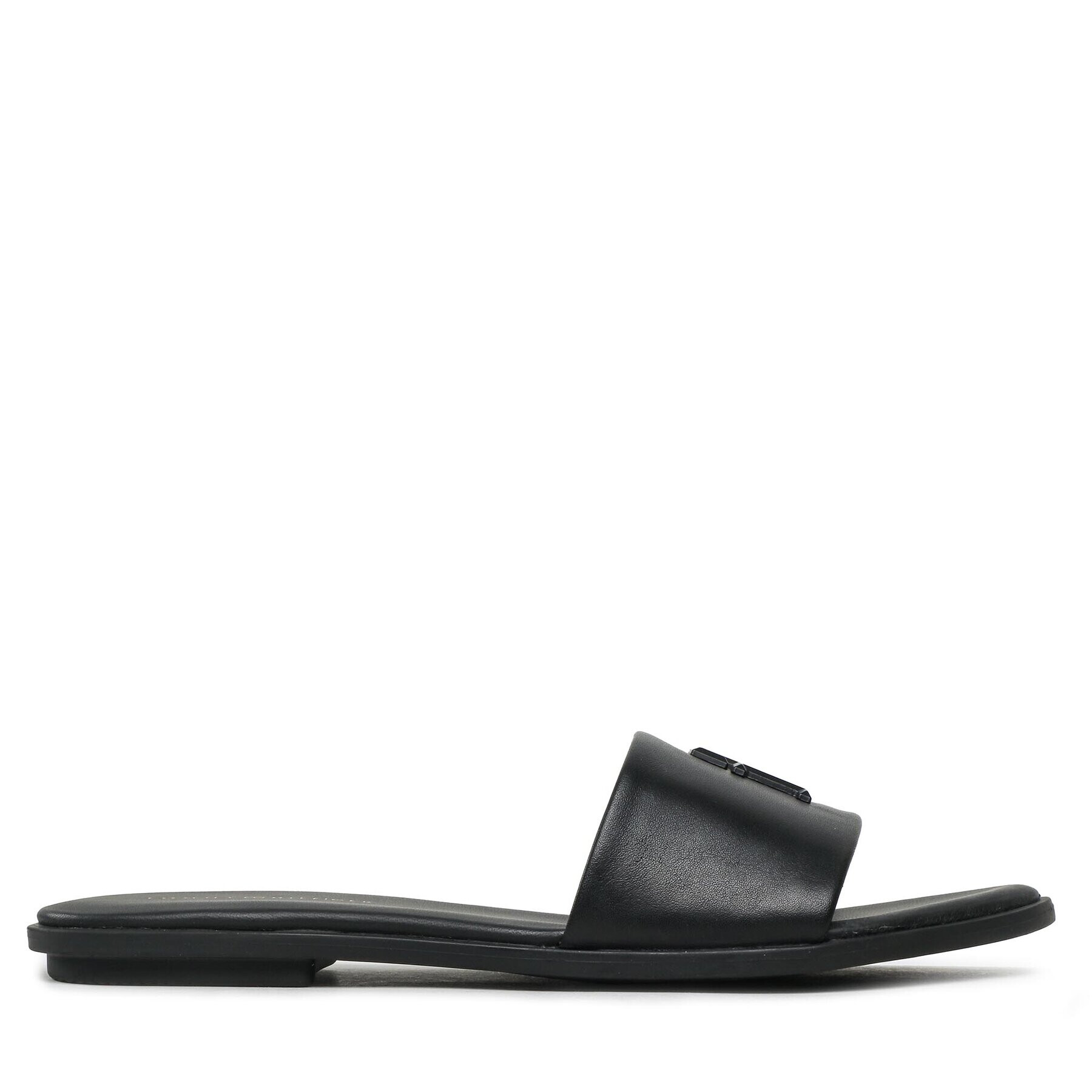 Tommy Hilfiger Șlapi Th Pop Mule FW0FW07097 Negru - Pled.ro