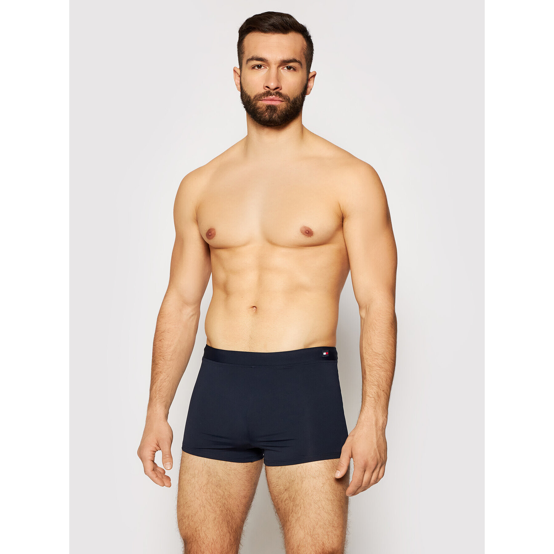 Tommy Hilfiger Slip Drawstring Swim UM0UM02101 Bleumarin - Pled.ro