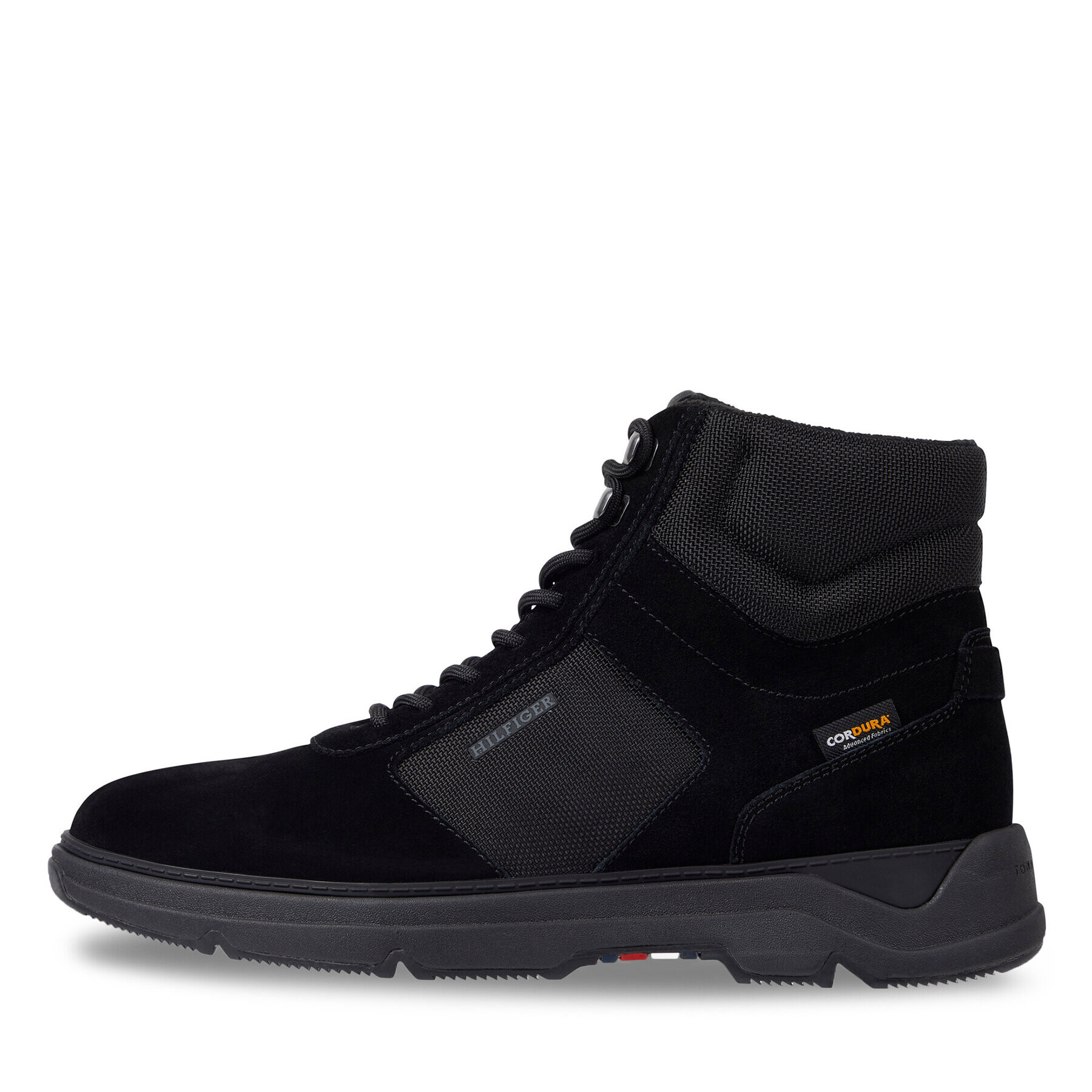 Tommy Hilfiger Sneakers Core W Mix Cordura Hybrid Boot FM0FM04807 Negru - Pled.ro