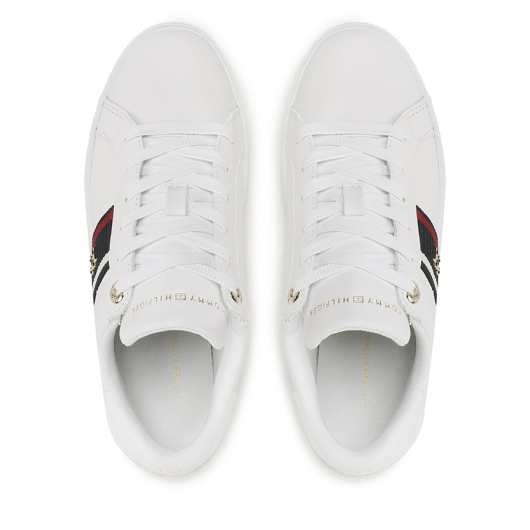 Tommy Hilfiger Sneakers Corp Webbing FW0FW07379 Alb - Pled.ro