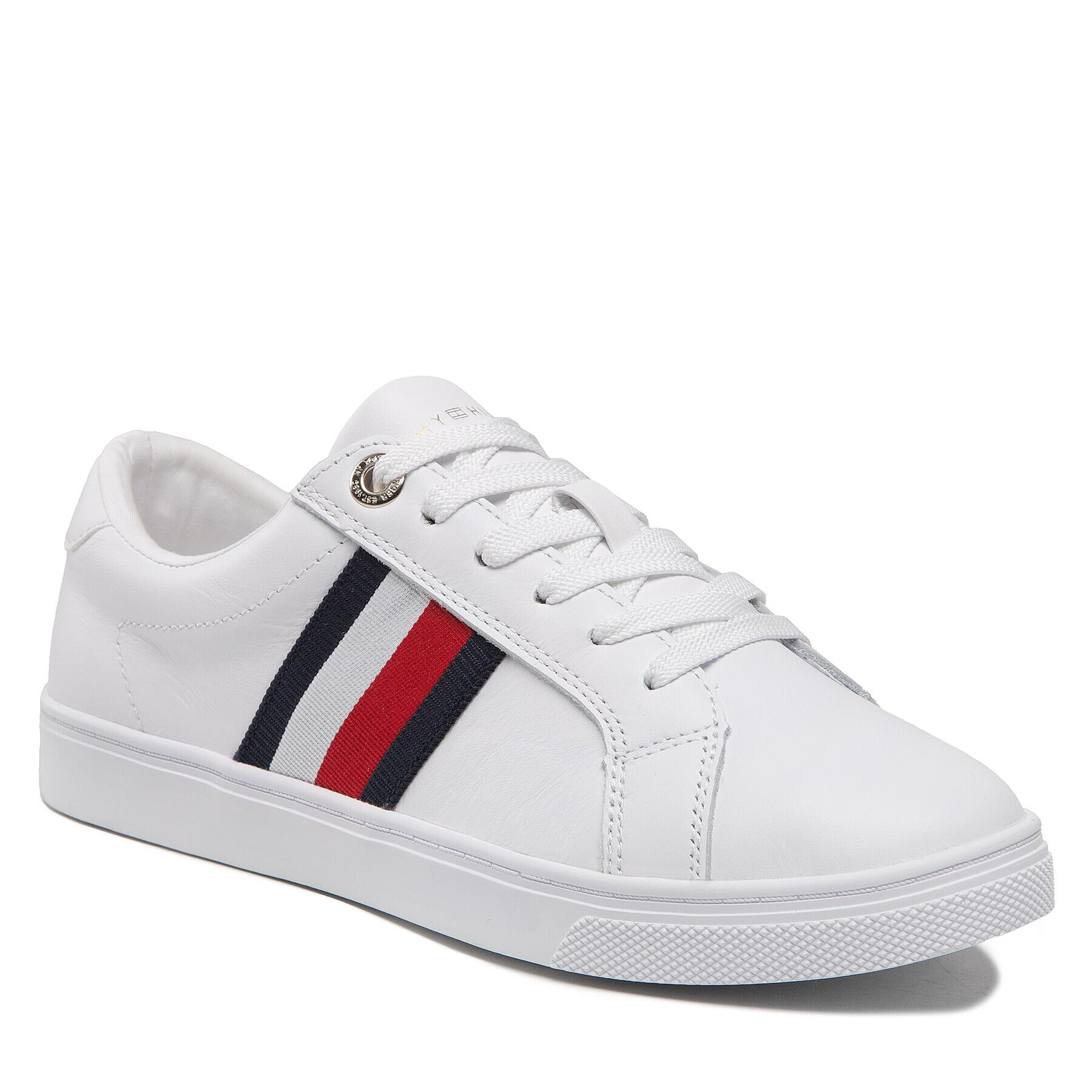 Tommy Hilfiger Sneakers Corp Webbing Sneaker FW0FW06721 Alb - Pled.ro