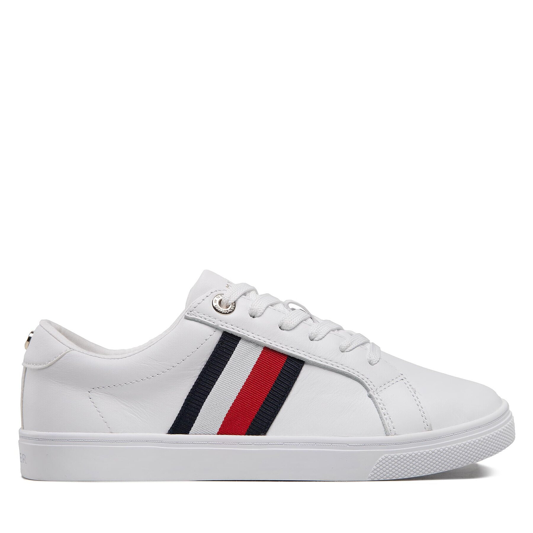 Tommy Hilfiger Sneakers Corp Webbing Sneaker FW0FW06721 Alb - Pled.ro