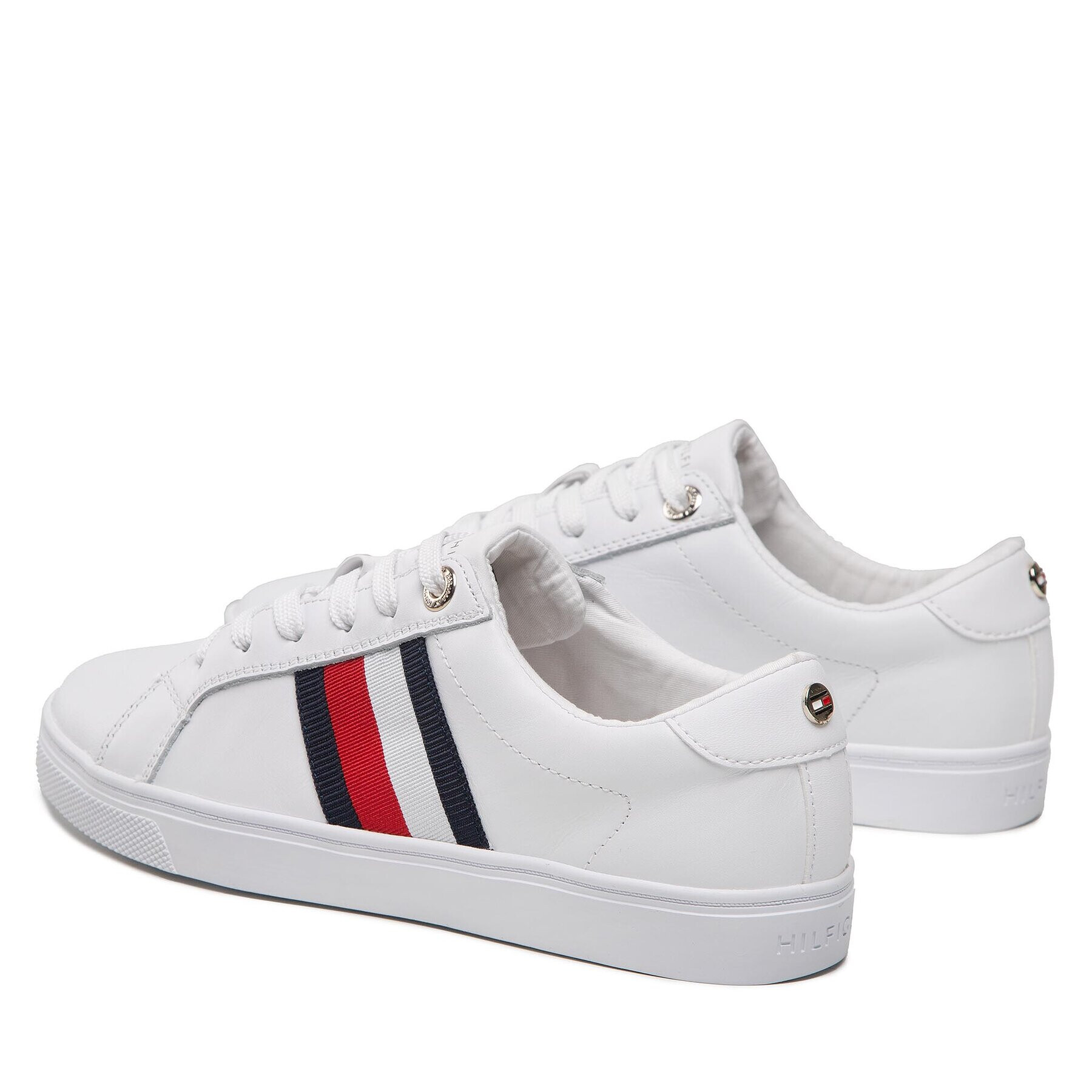 Tommy Hilfiger Sneakers Corp Webbing Sneaker FW0FW06721 Alb - Pled.ro