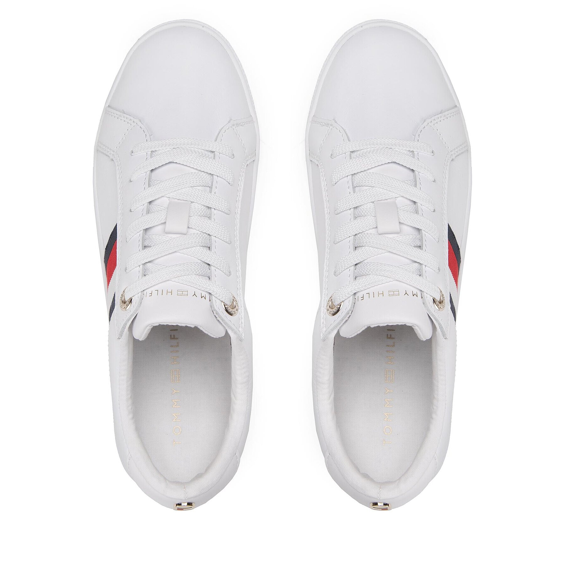 Tommy Hilfiger Sneakers Corp Webbing Sneaker FW0FW06721 Alb - Pled.ro