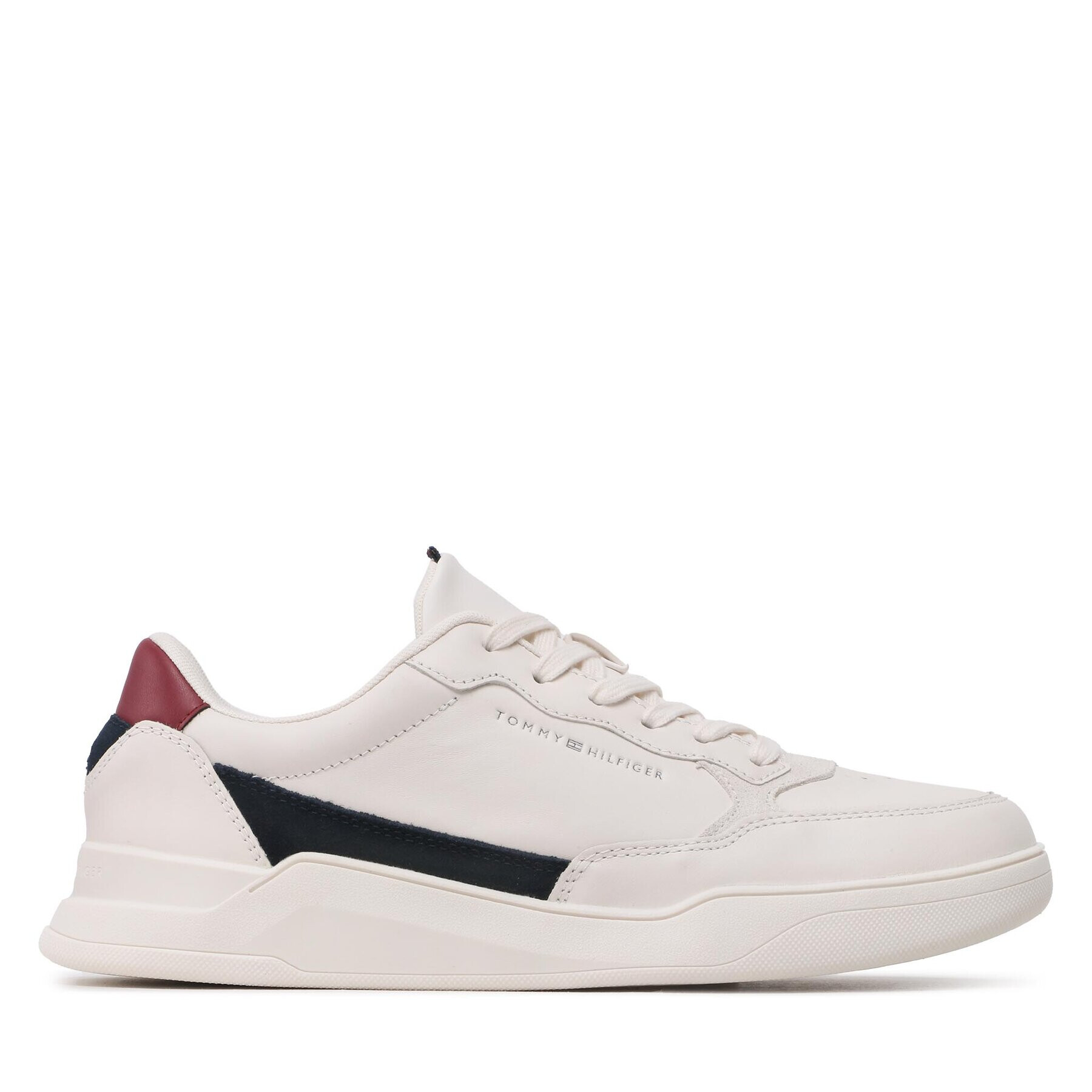 Tommy Hilfiger Sneakers Elevated Cupsole Leather FM0FM04490 Bej - Pled.ro