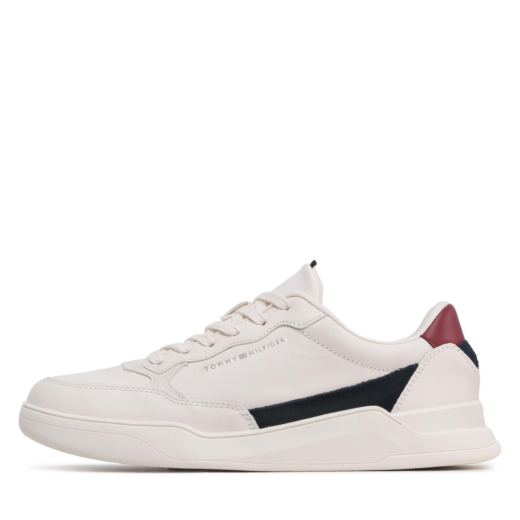 Tommy Hilfiger Sneakers Elevated Cupsole Leather FM0FM04490 Bej - Pled.ro