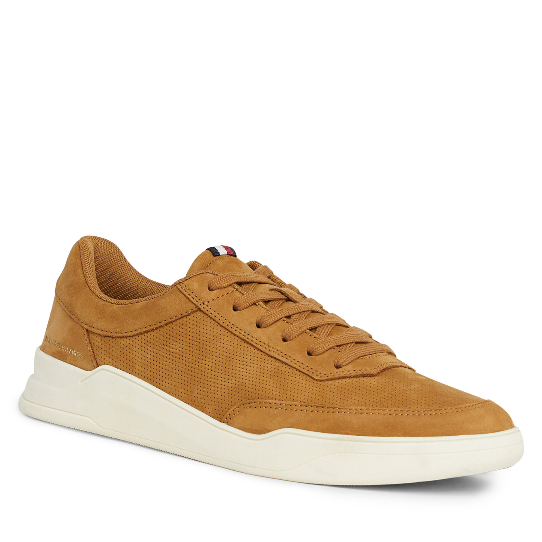 Tommy Hilfiger Sneakers Elevated Cupsole Nubuck FM0FM04933 Maro - Pled.ro