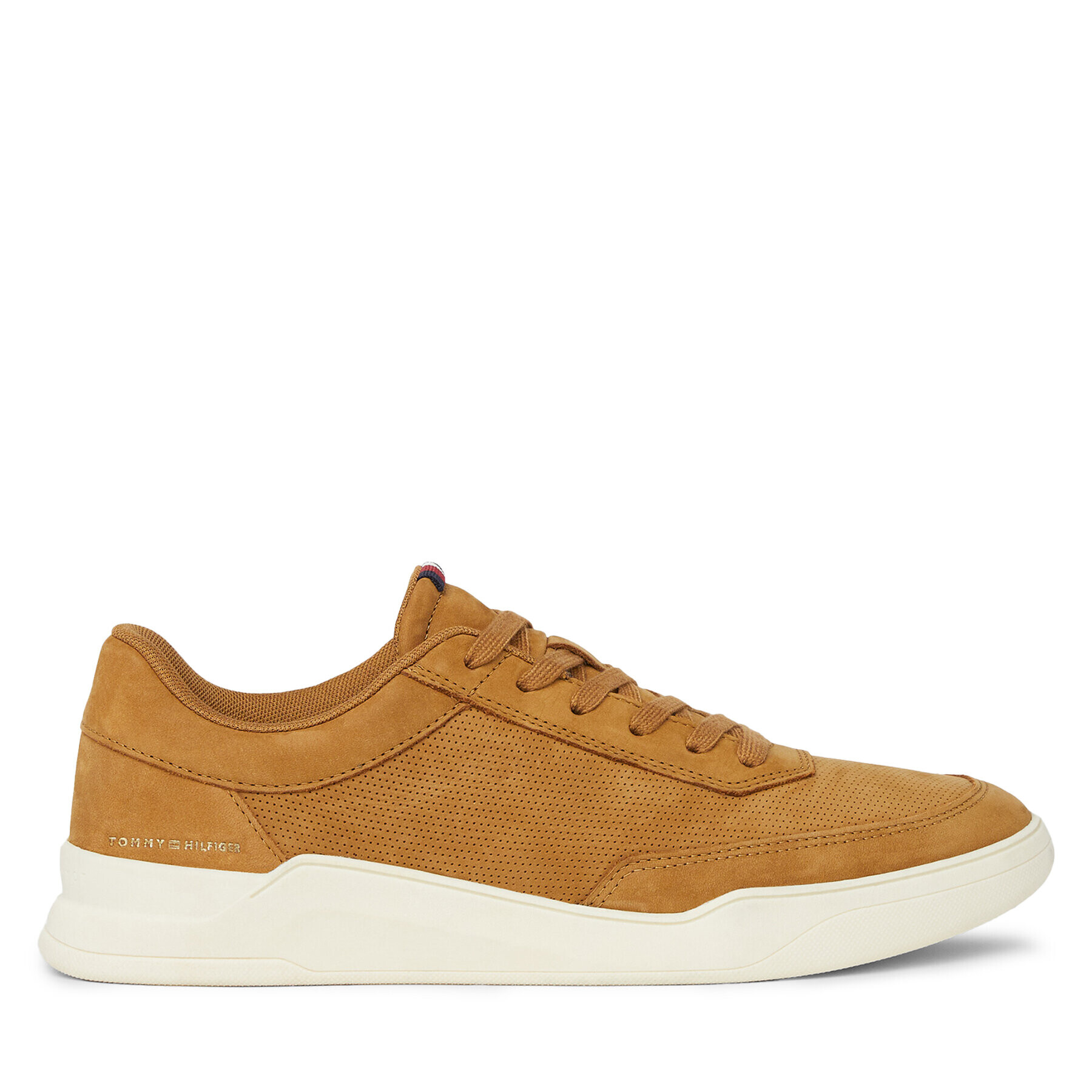 Tommy Hilfiger Sneakers Elevated Cupsole Nubuck FM0FM04933 Maro - Pled.ro