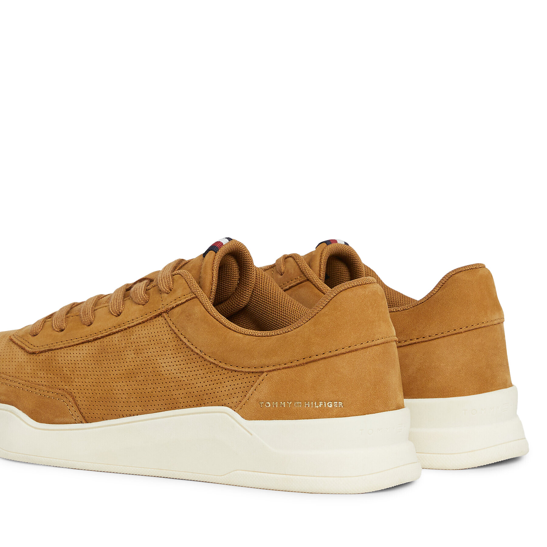 Tommy Hilfiger Sneakers Elevated Cupsole Nubuck FM0FM04933 Maro - Pled.ro