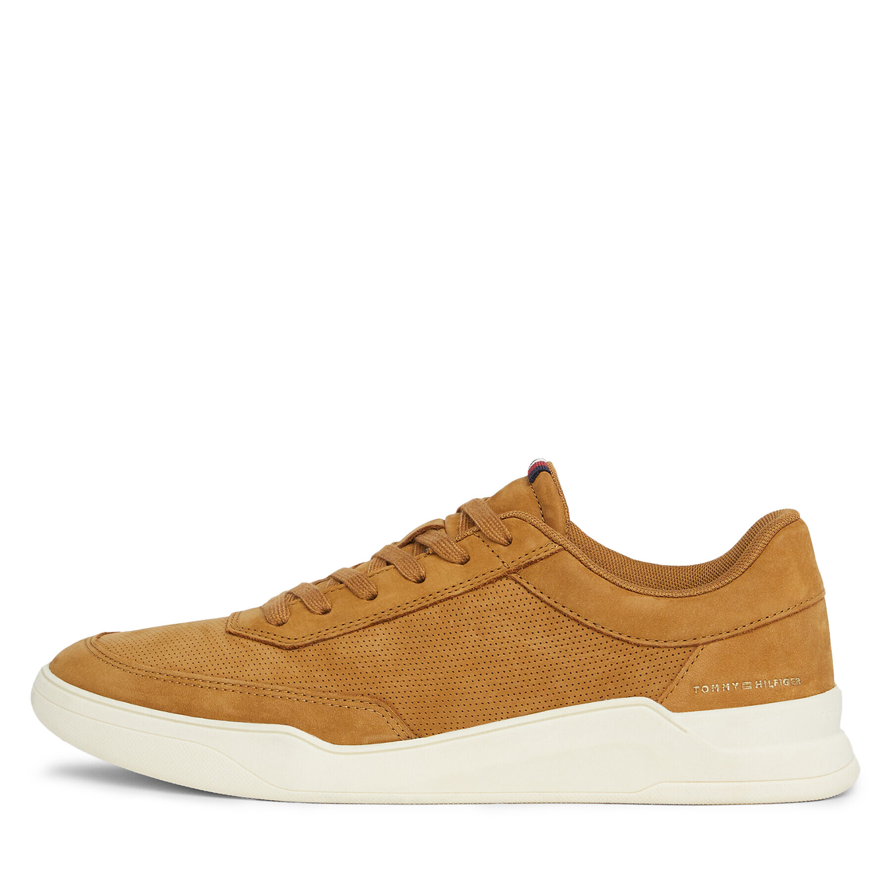 Tommy Hilfiger Sneakers Elevated Cupsole Nubuck FM0FM04933 Maro - Pled.ro