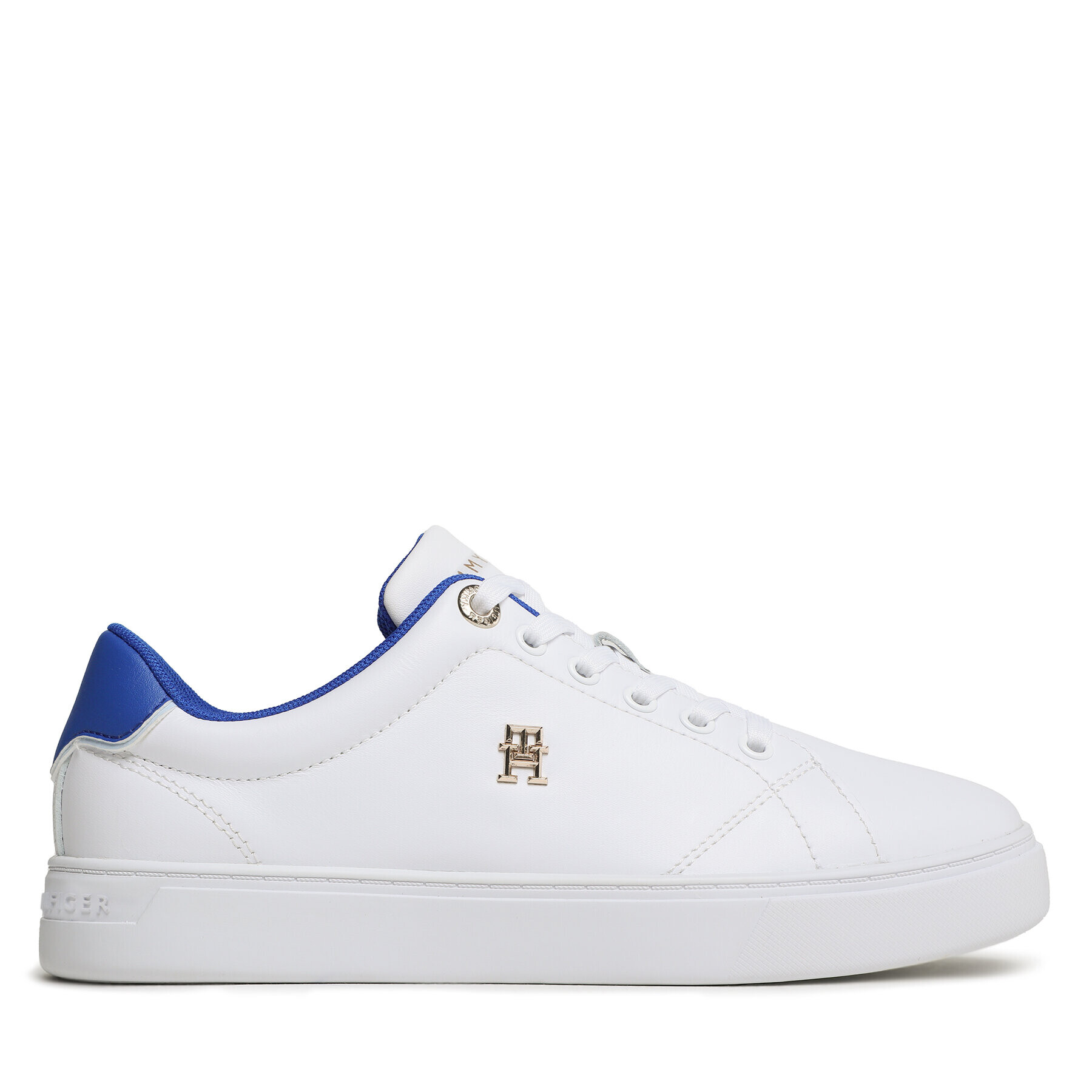 Tommy Hilfiger Sneakers Elevated Essential Court FW0FW07377 Alb - Pled.ro