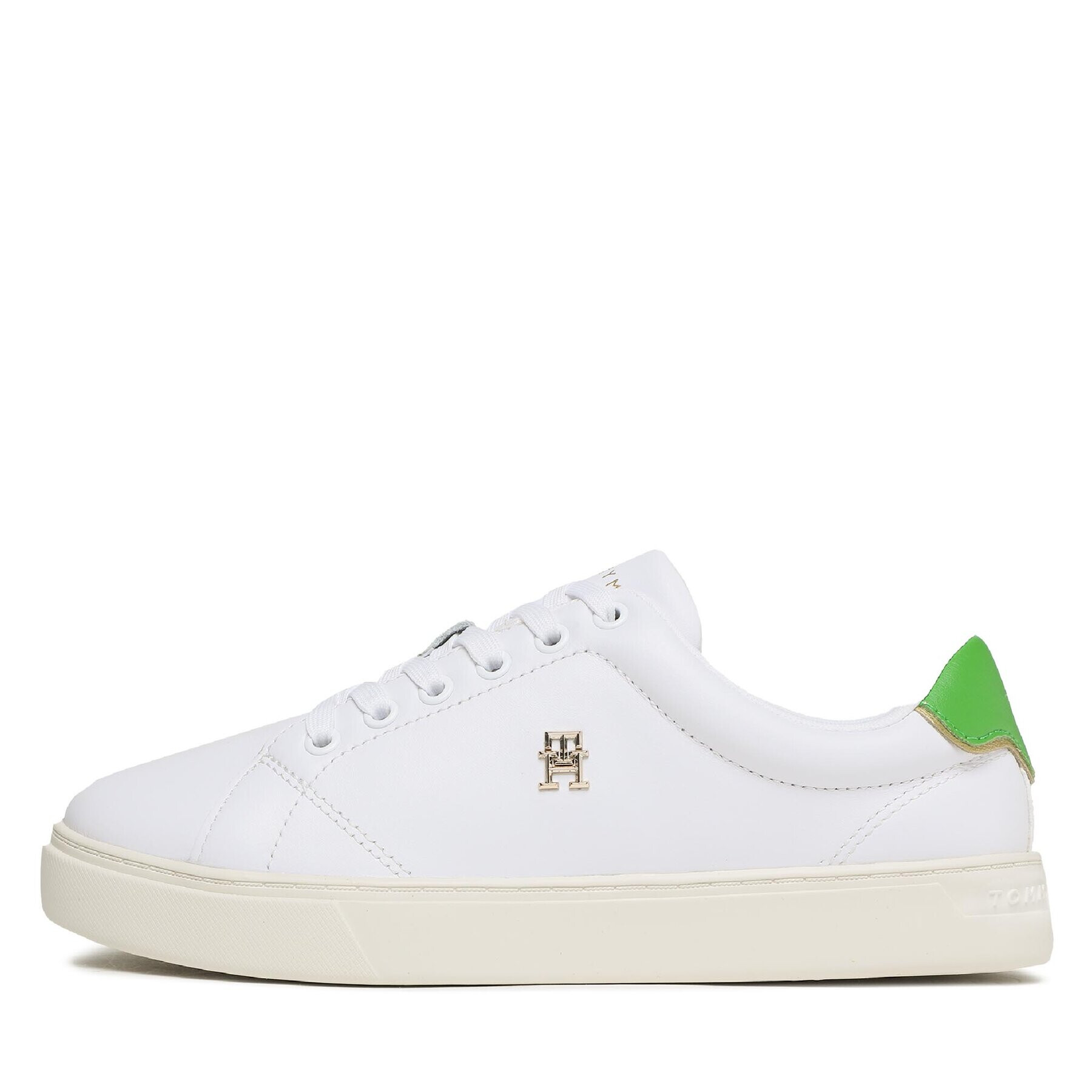 Tommy Hilfiger Sneakers Elevated Essential Court Sneaker FW0FW06965 Alb - Pled.ro