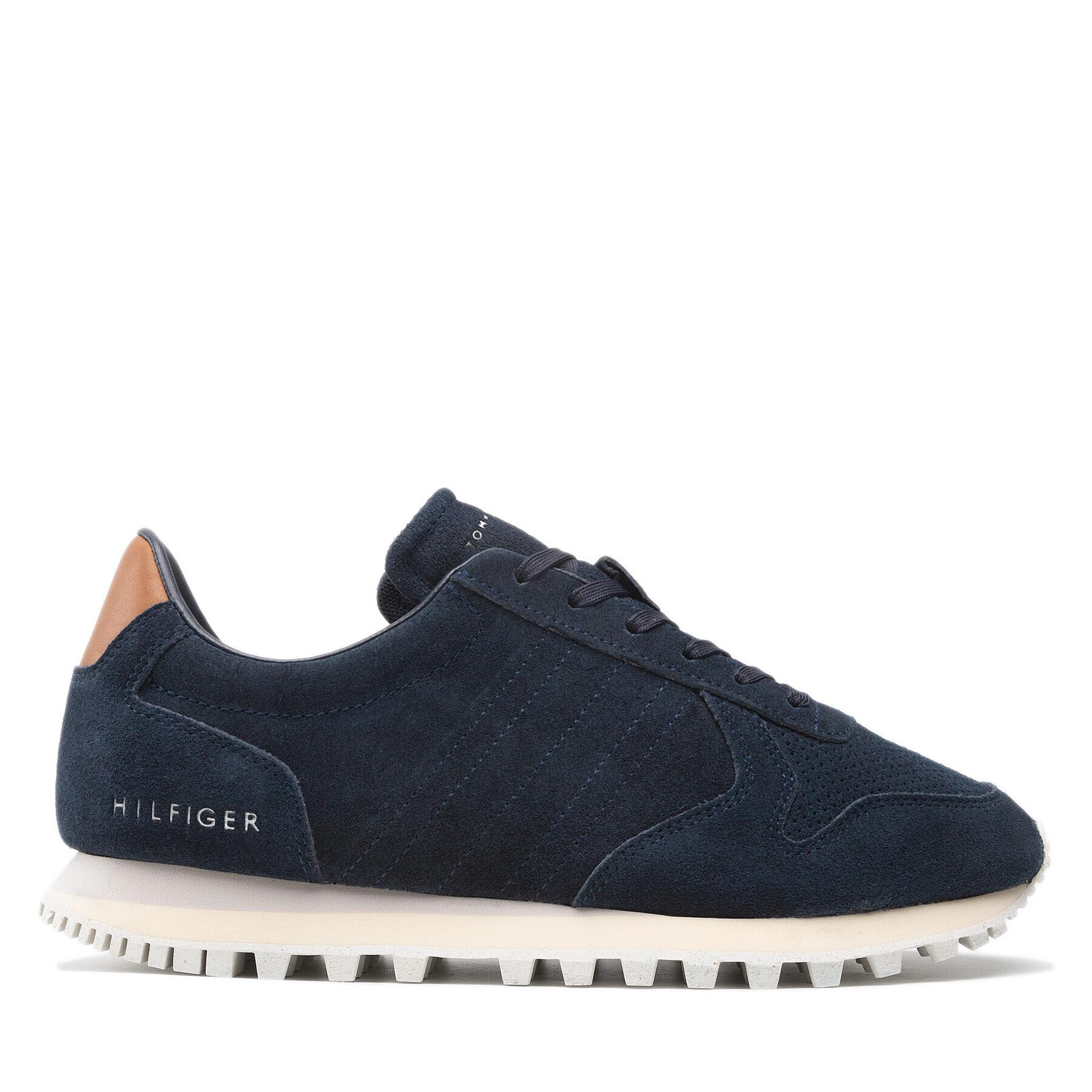 Tommy Hilfiger Sneakers Elevated Sustinable Runner FM0FM04133 Bleumarin - Pled.ro