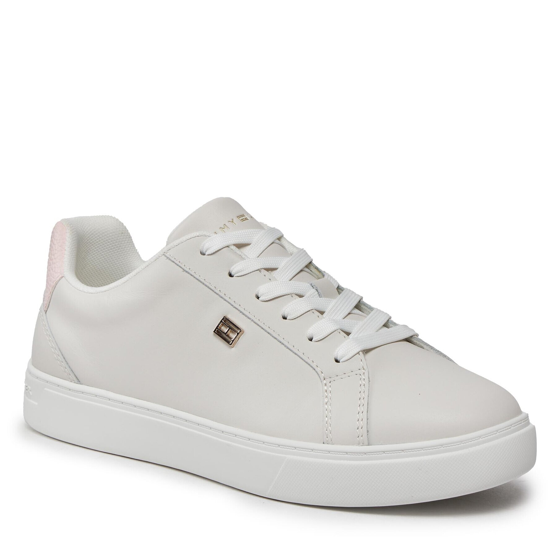 Tommy Hilfiger Sneakers Essential Court Sneaker FW0FW07686 Gri - Pled.ro