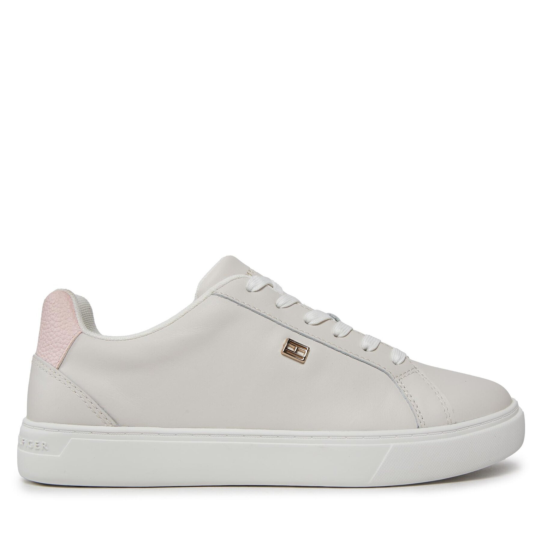 Tommy Hilfiger Sneakers Essential Court Sneaker FW0FW07686 Gri - Pled.ro