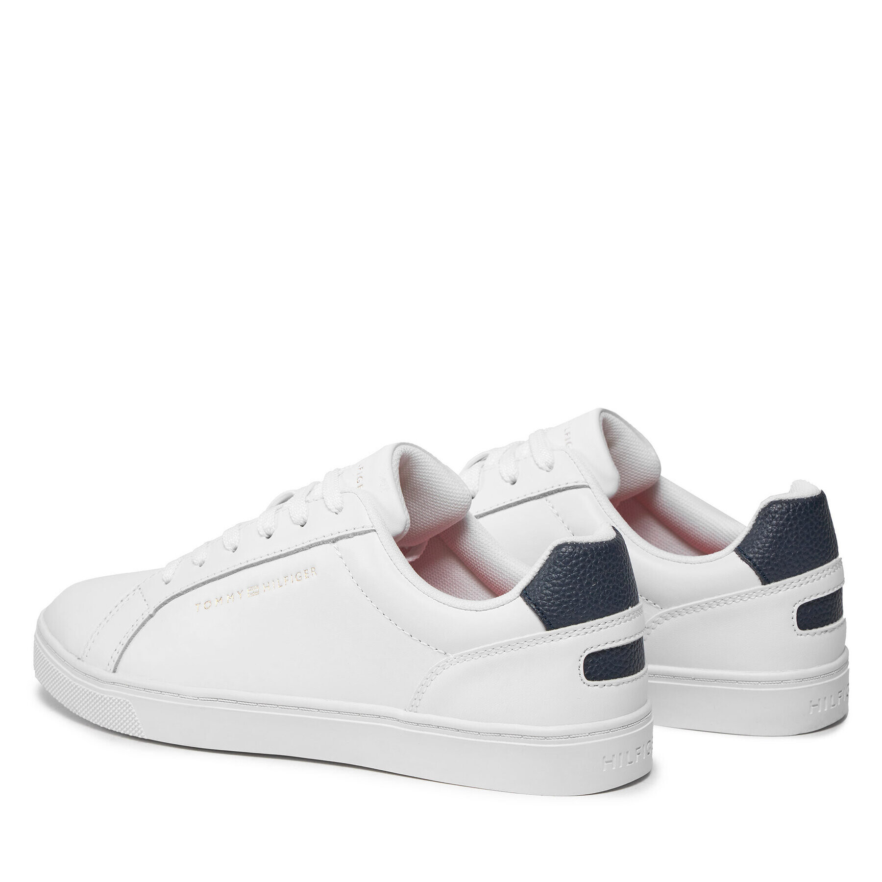 Tommy Hilfiger Sneakers Essential Cupsole Sneaker FW0FW07687 Alb - Pled.ro