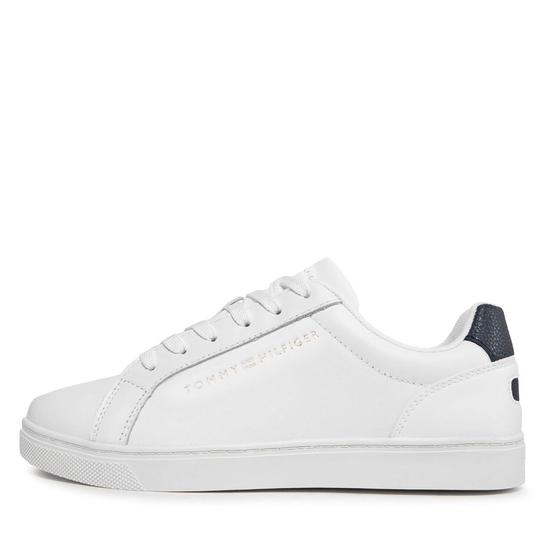 Tommy Hilfiger Sneakers Essential Cupsole Sneaker FW0FW07687 Alb - Pled.ro