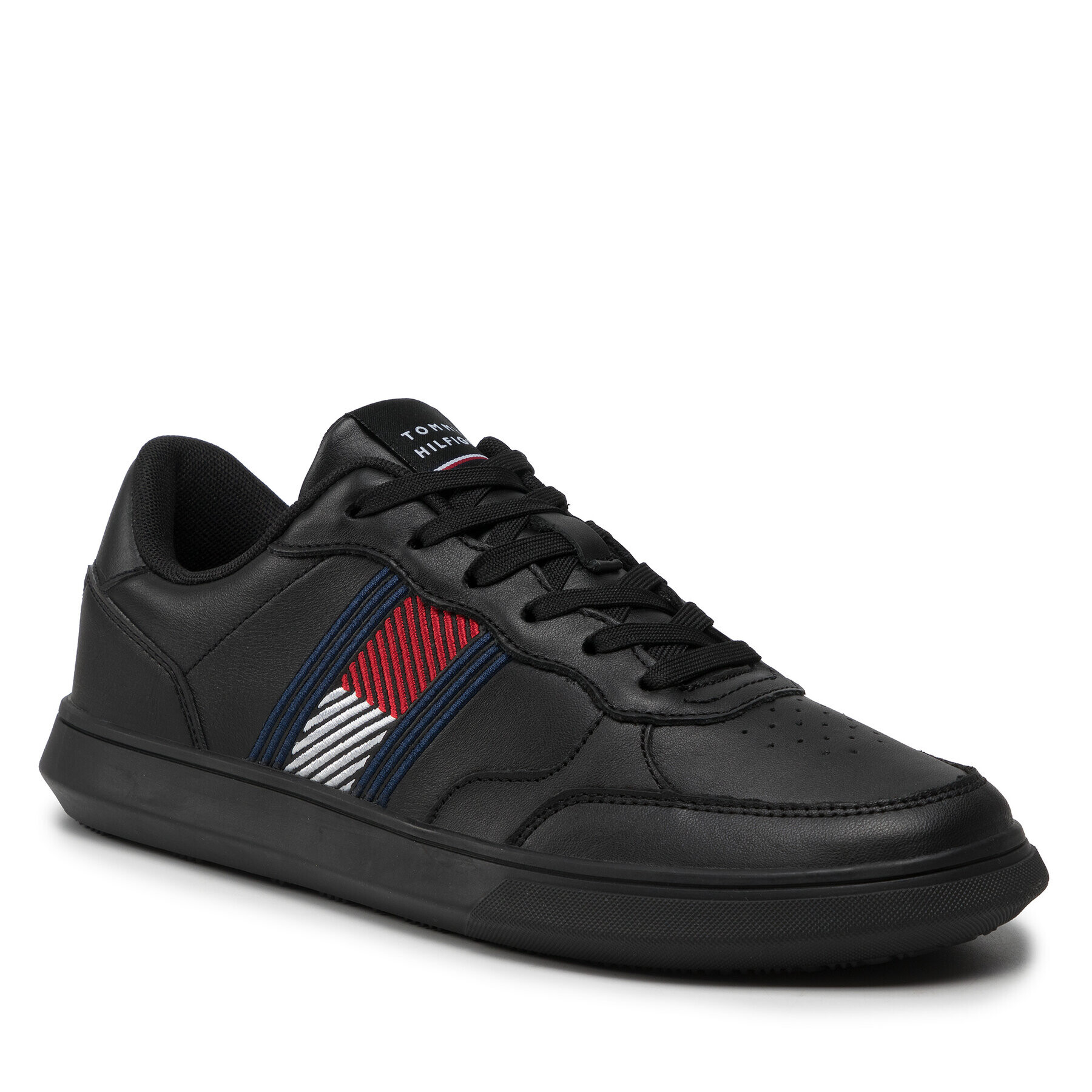 Tommy Hilfiger Sneakers Essential Leather Cupsole Evo FM0FM03904 Negru - Pled.ro