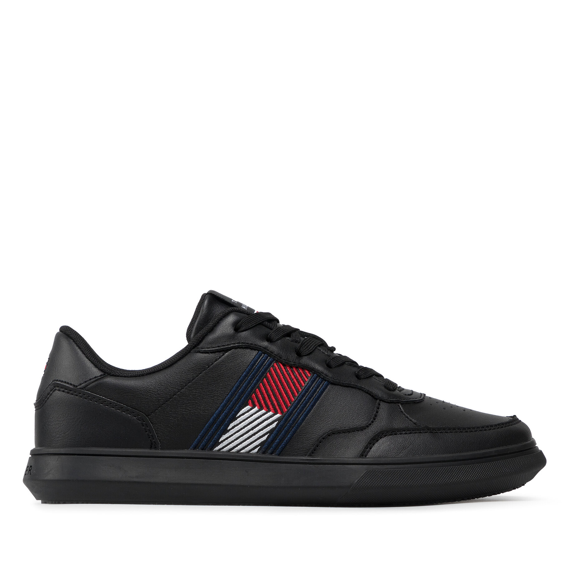 Tommy Hilfiger Sneakers Essential Leather Cupsole Evo FM0FM03904 Negru - Pled.ro