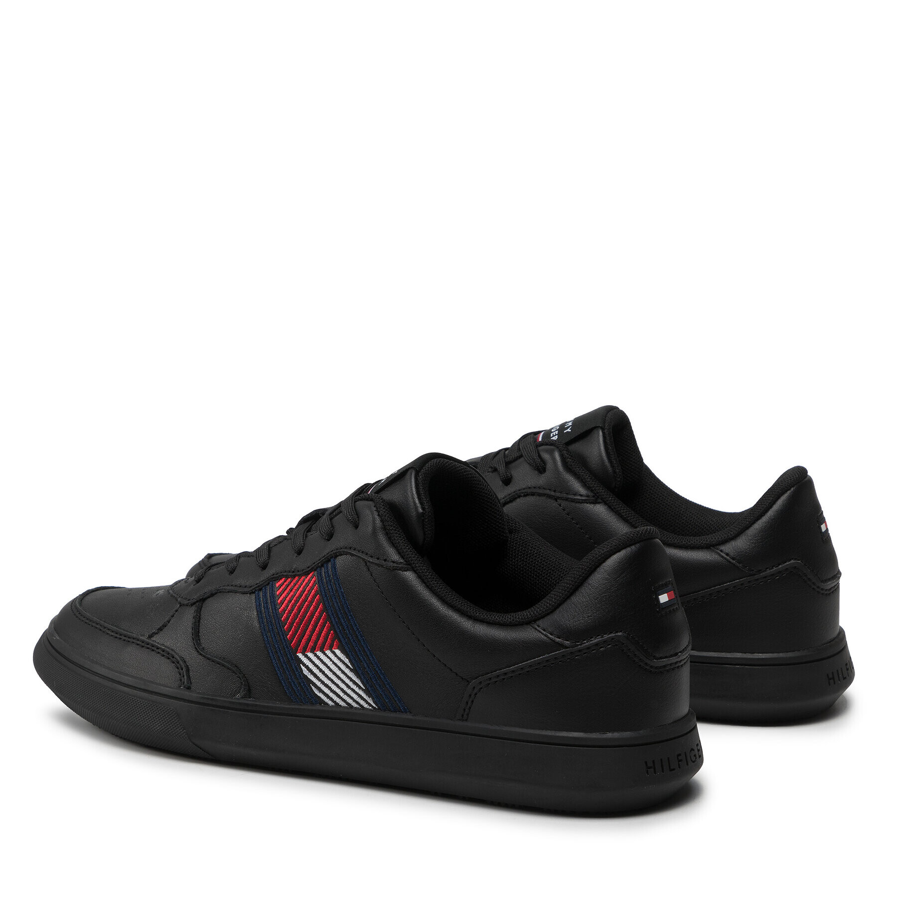 Tommy Hilfiger Sneakers Essential Leather Cupsole Evo FM0FM03904 Negru - Pled.ro