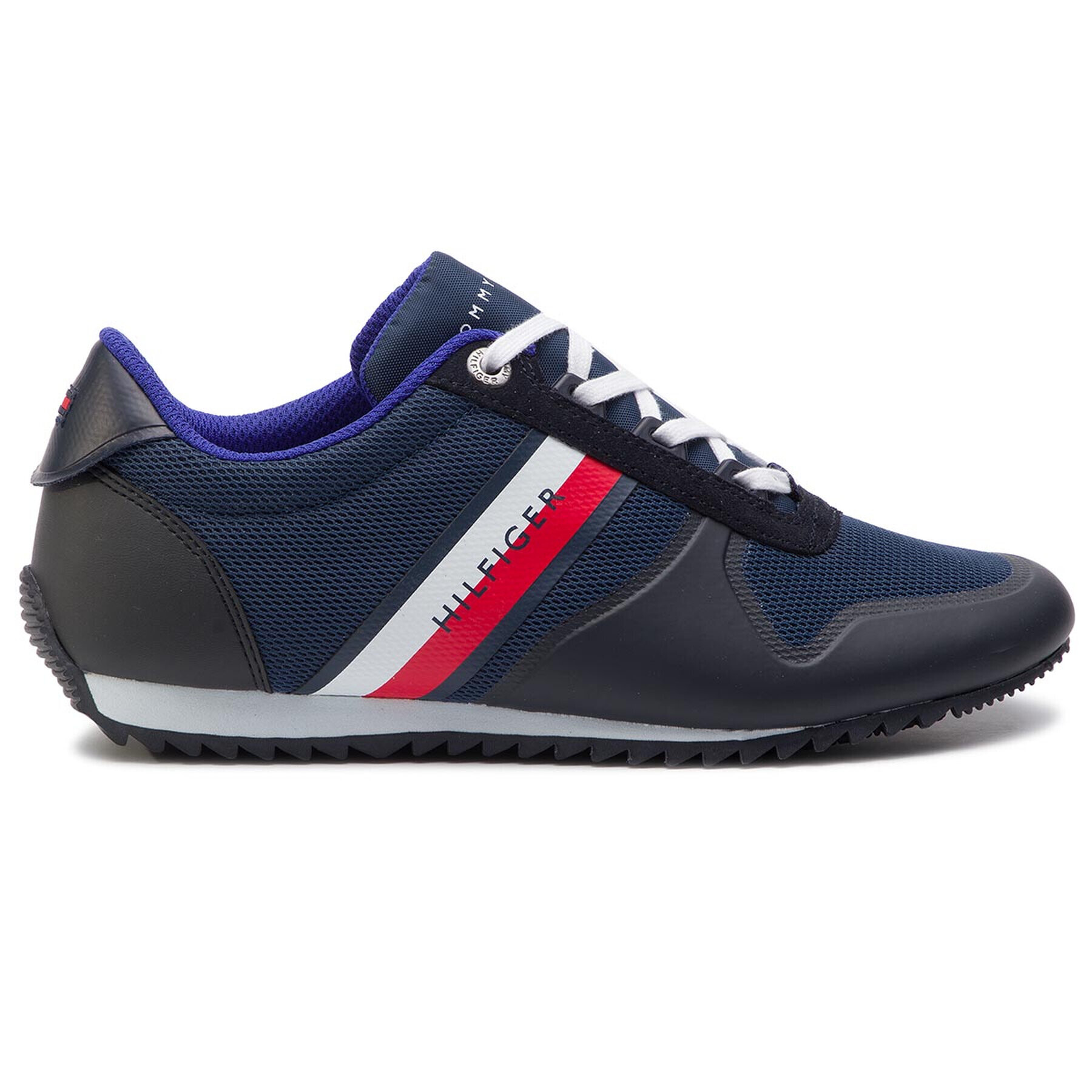 Tommy Hilfiger Sneakers Essential Modern Mesh Runner FM0FM02270 Bleumarin - Pled.ro