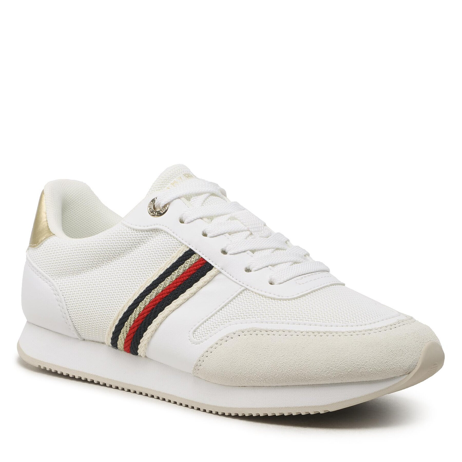 Tommy Hilfiger Sneakers Essential Runner FW0FW07163 Alb - Pled.ro