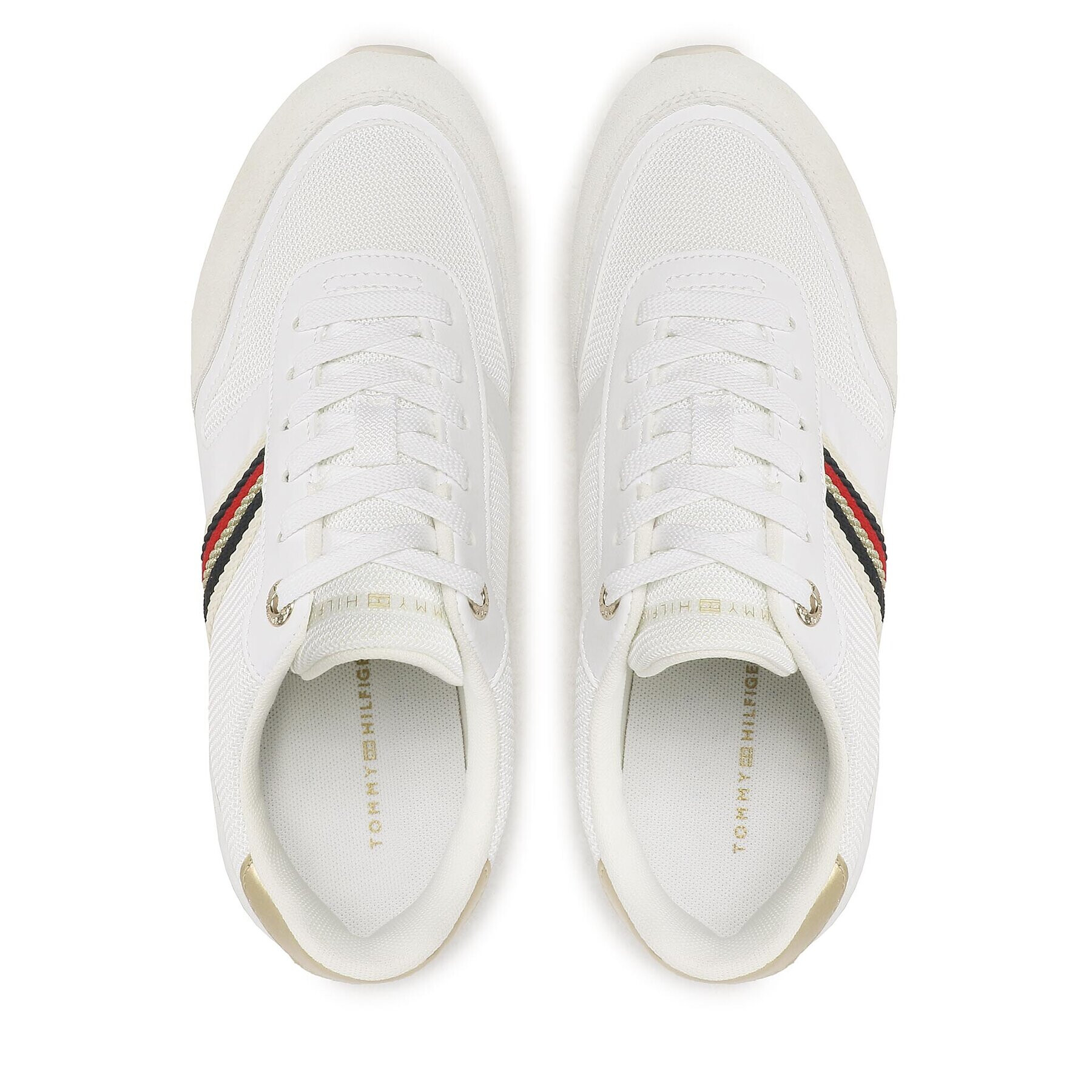 Tommy Hilfiger Sneakers Essential Runner FW0FW07163 Alb - Pled.ro