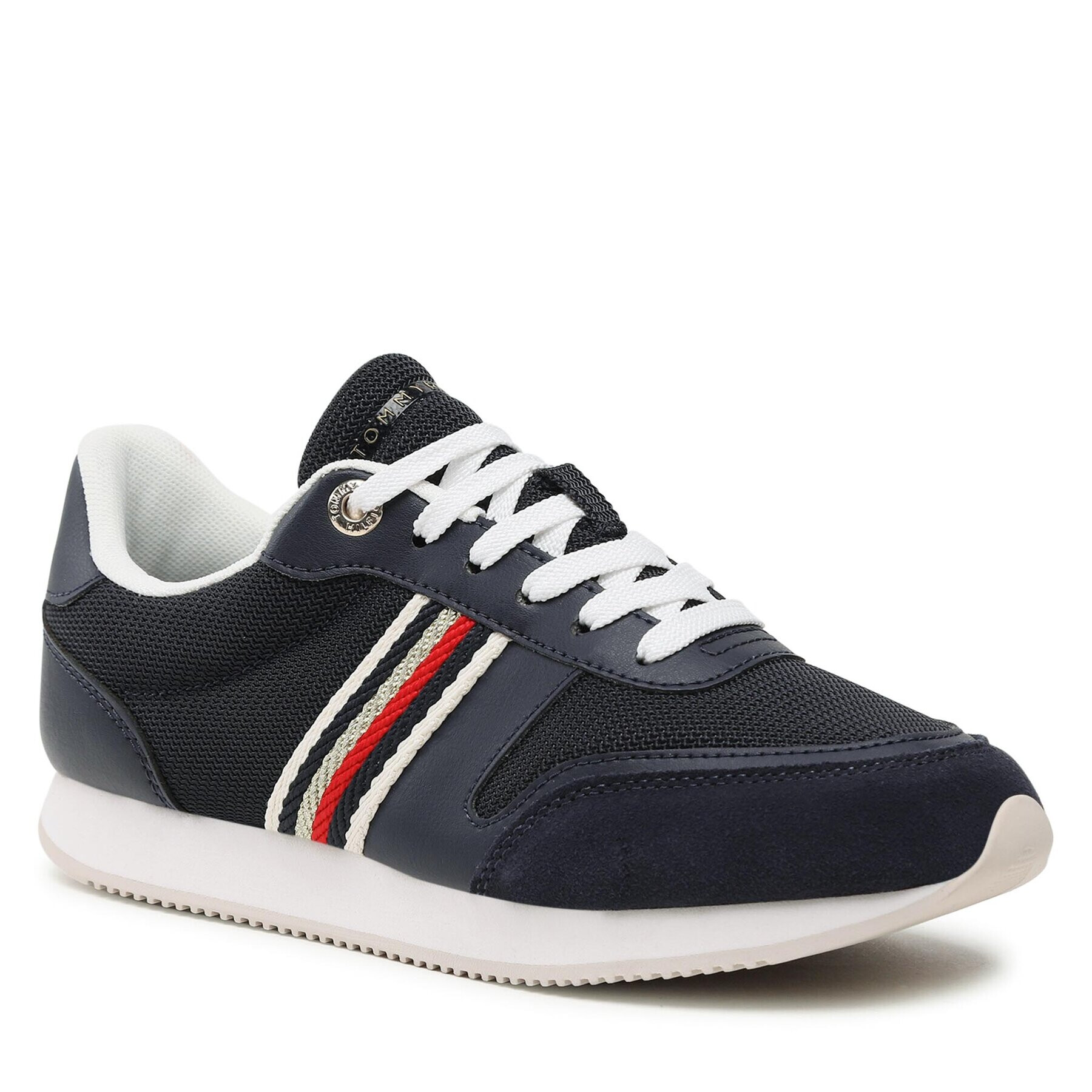 Tommy Hilfiger Sneakers Essential Runner FW0FW07163 Bleumarin - Pled.ro