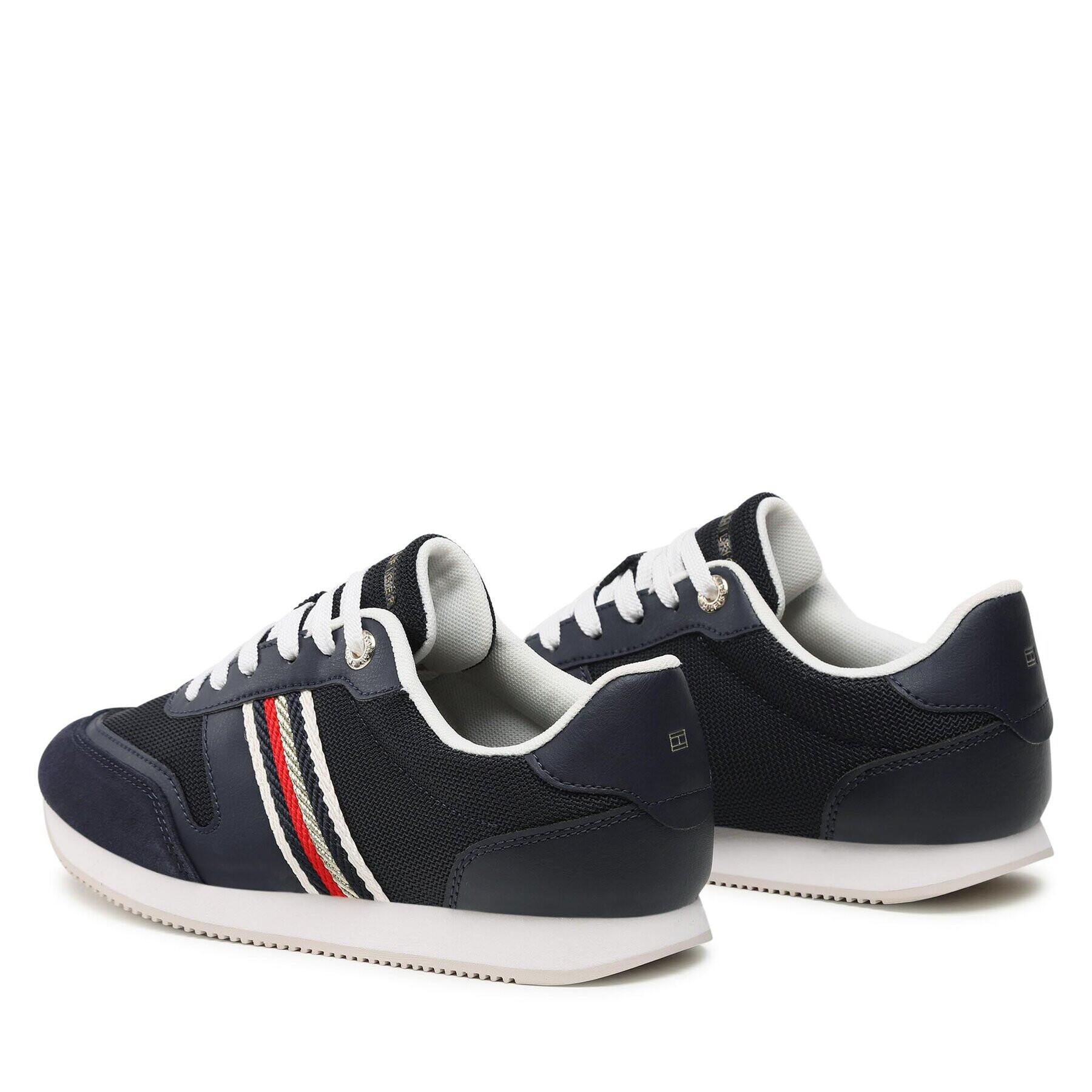 Tommy Hilfiger Sneakers Essential Runner FW0FW07163 Bleumarin - Pled.ro