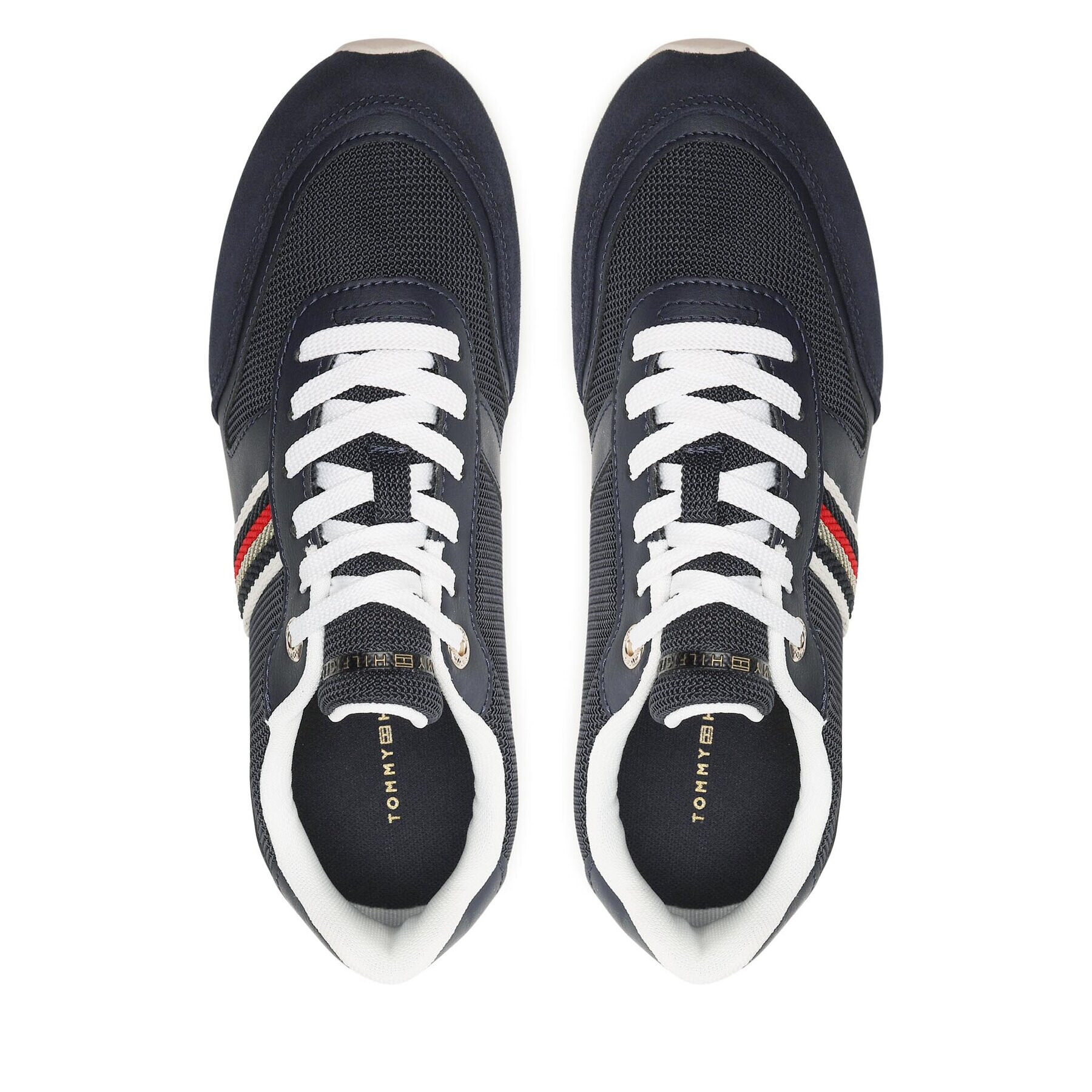 Tommy Hilfiger Sneakers Essential Runner FW0FW07163 Bleumarin - Pled.ro