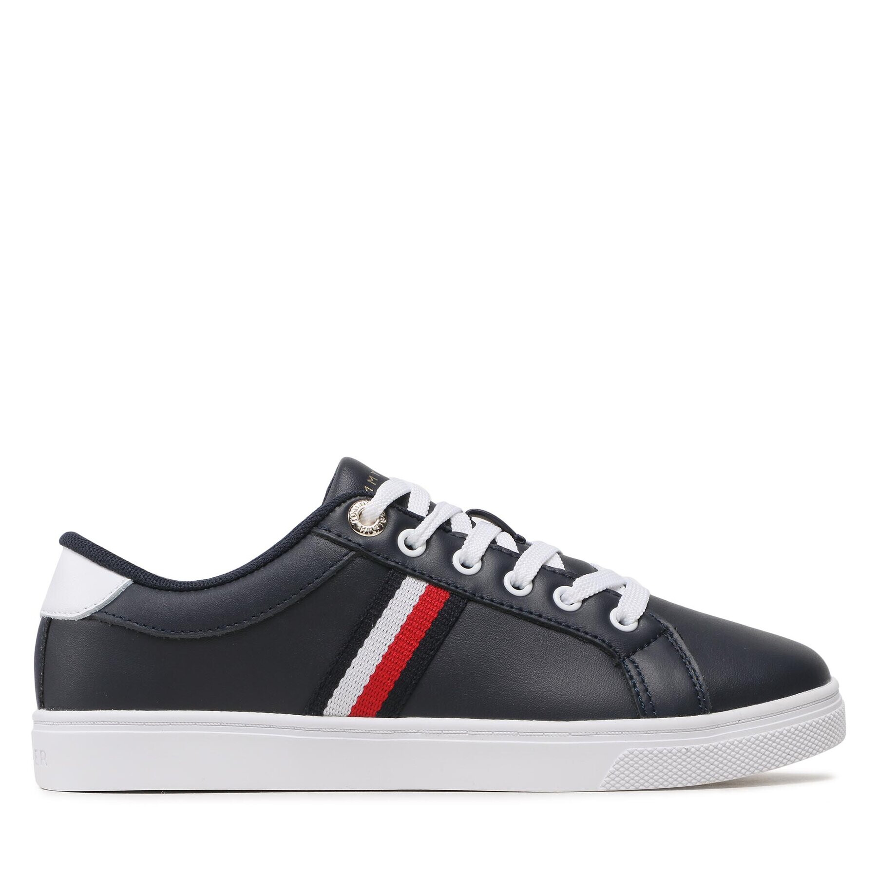 Tommy Hilfiger Sneakers Essential Webbing Cupsole FW0FW07378 Bleumarin - Pled.ro