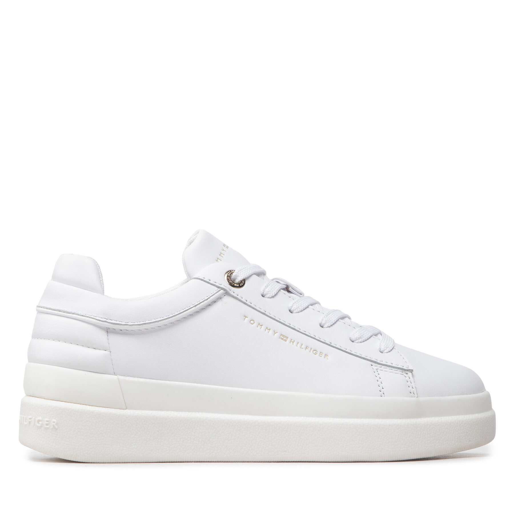 Tommy Hilfiger Sneakers Feminine Elevated Sneaker FW0FW06511 Alb - Pled.ro