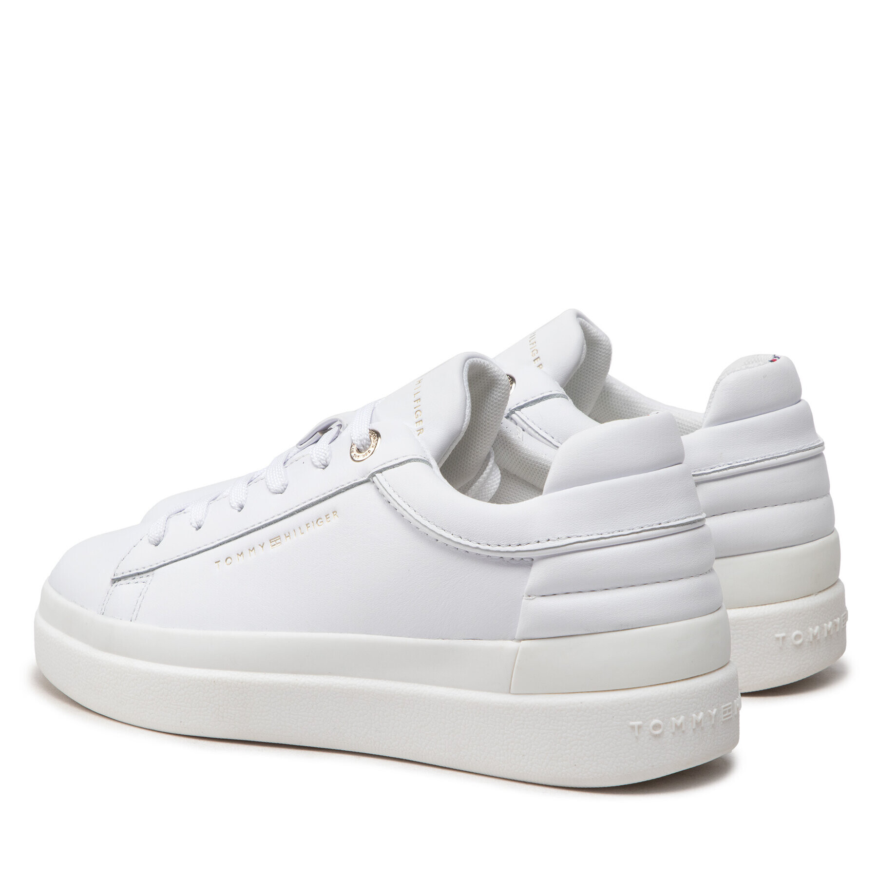 Tommy Hilfiger Sneakers Feminine Elevated Sneaker FW0FW06511 Alb - Pled.ro