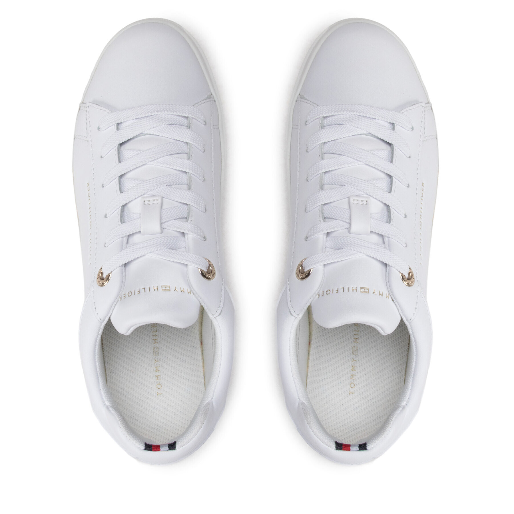 Tommy Hilfiger Sneakers Feminine Elevated Sneaker FW0FW06511 Alb - Pled.ro