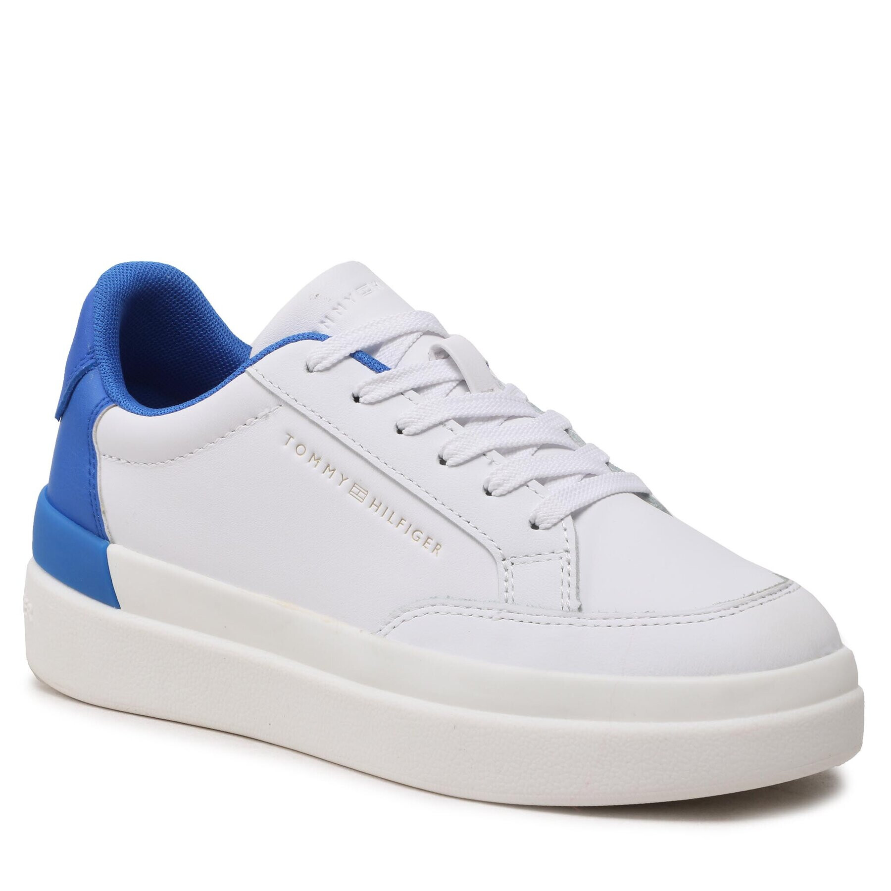 Tommy Hilfiger Sneakers Feminine Sneaker With Color Pop FW0FW06896 Albastru - Pled.ro