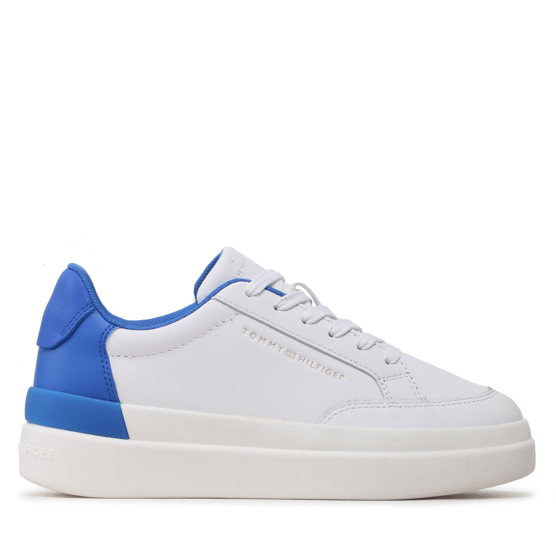 Tommy Hilfiger Sneakers Feminine Sneaker With Color Pop FW0FW06896 Albastru - Pled.ro