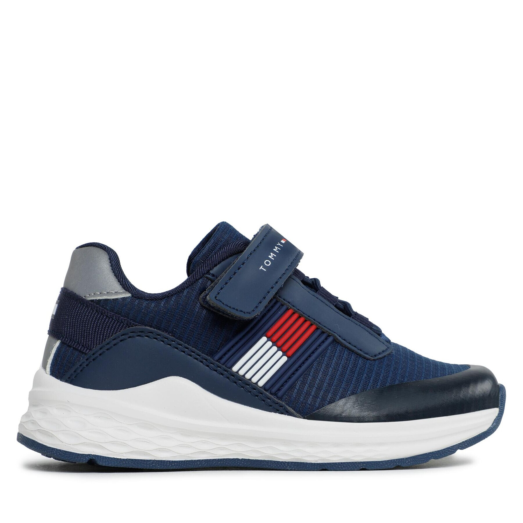 Tommy Hilfiger Sneakers Flag Low Cut Lace-Up Sneaker T3B9-32895-0328 M Bleumarin - Pled.ro