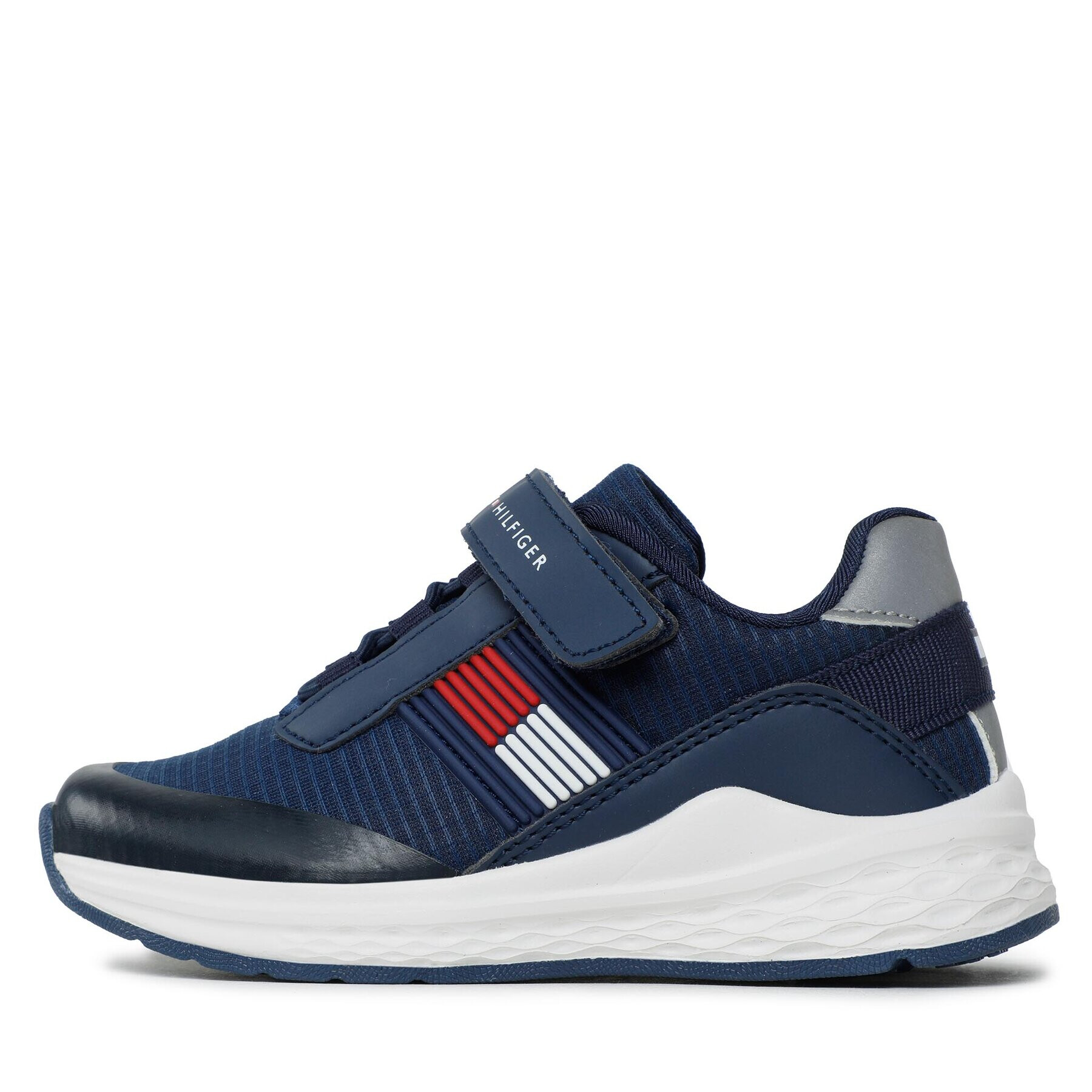 Tommy Hilfiger Sneakers Flag Low Cut Lace-Up Sneaker T3B9-32895-0328 M Bleumarin - Pled.ro