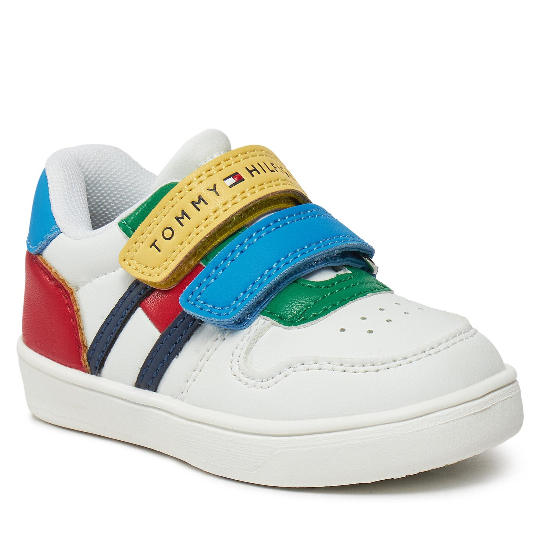 Tommy Hilfiger Sneakers Flag Low Cut Velcro Sneaker T1B9-33333-1355 Colorat - Pled.ro