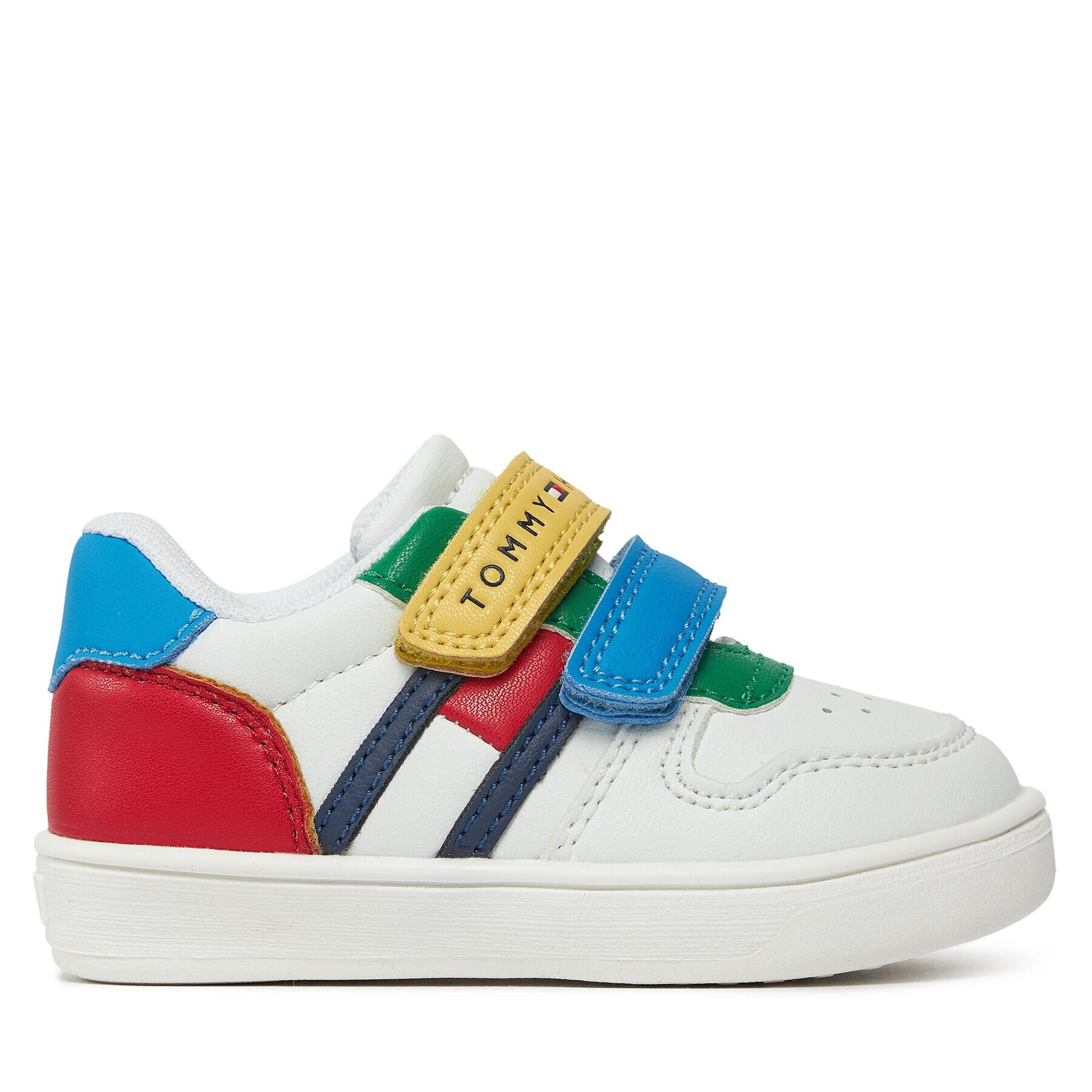 Tommy Hilfiger Sneakers Flag Low Cut Velcro Sneaker T1B9-33333-1355 Colorat - Pled.ro