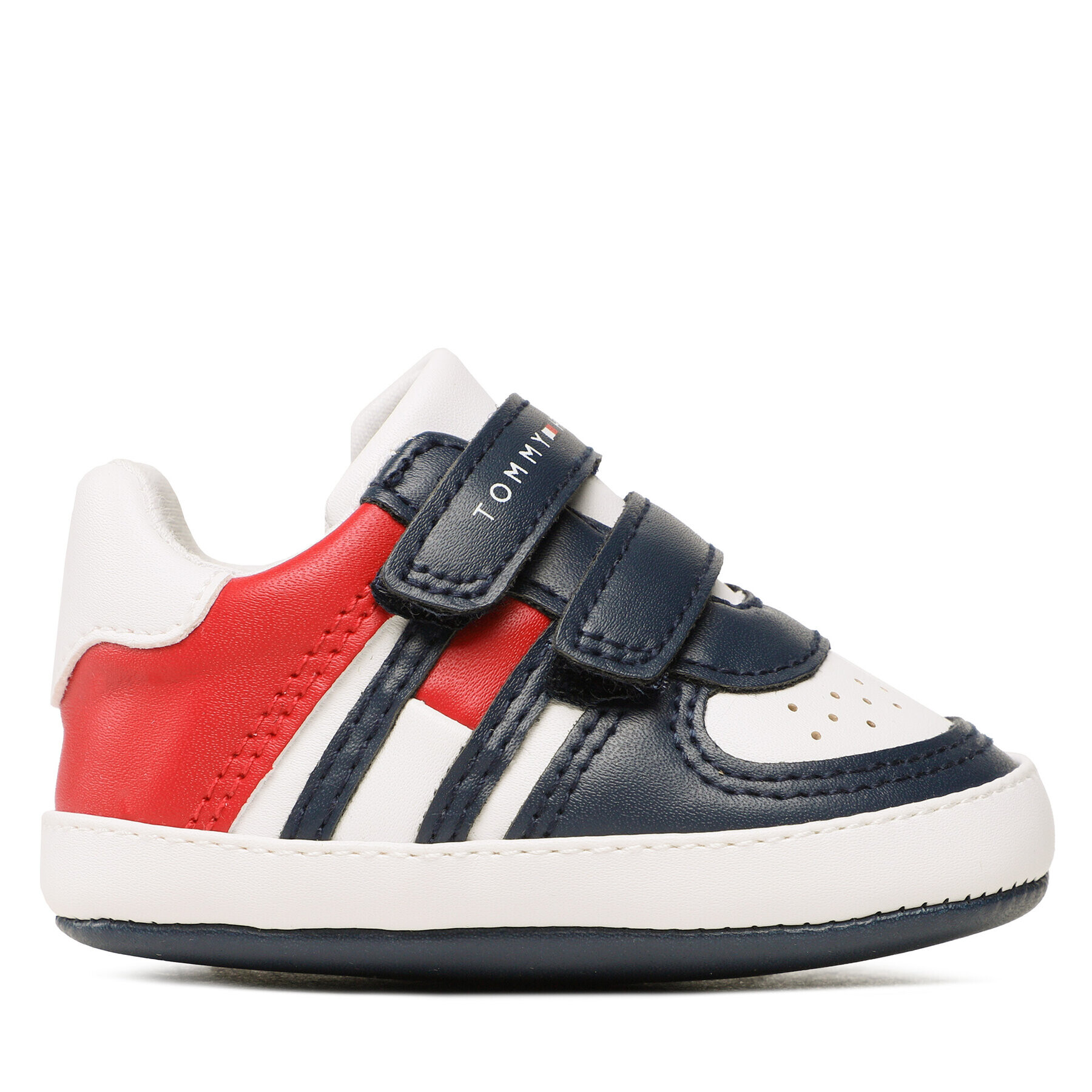 Tommy Hilfiger Sneakers Flag Velcro Shoe T0B4-32815-1582 Alb - Pled.ro