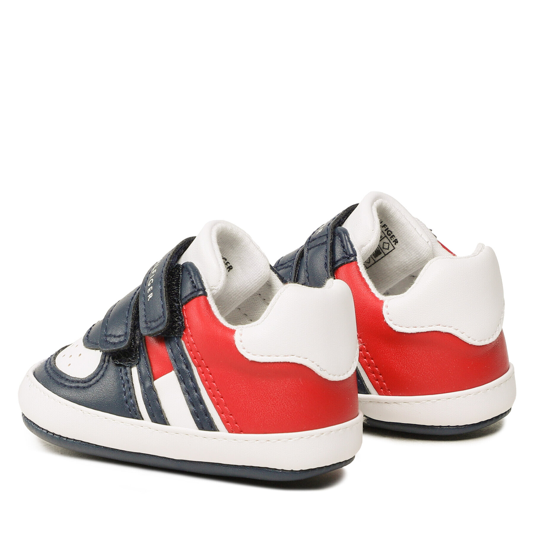 Tommy Hilfiger Sneakers Flag Velcro Shoe T0B4-32815-1582 Alb - Pled.ro