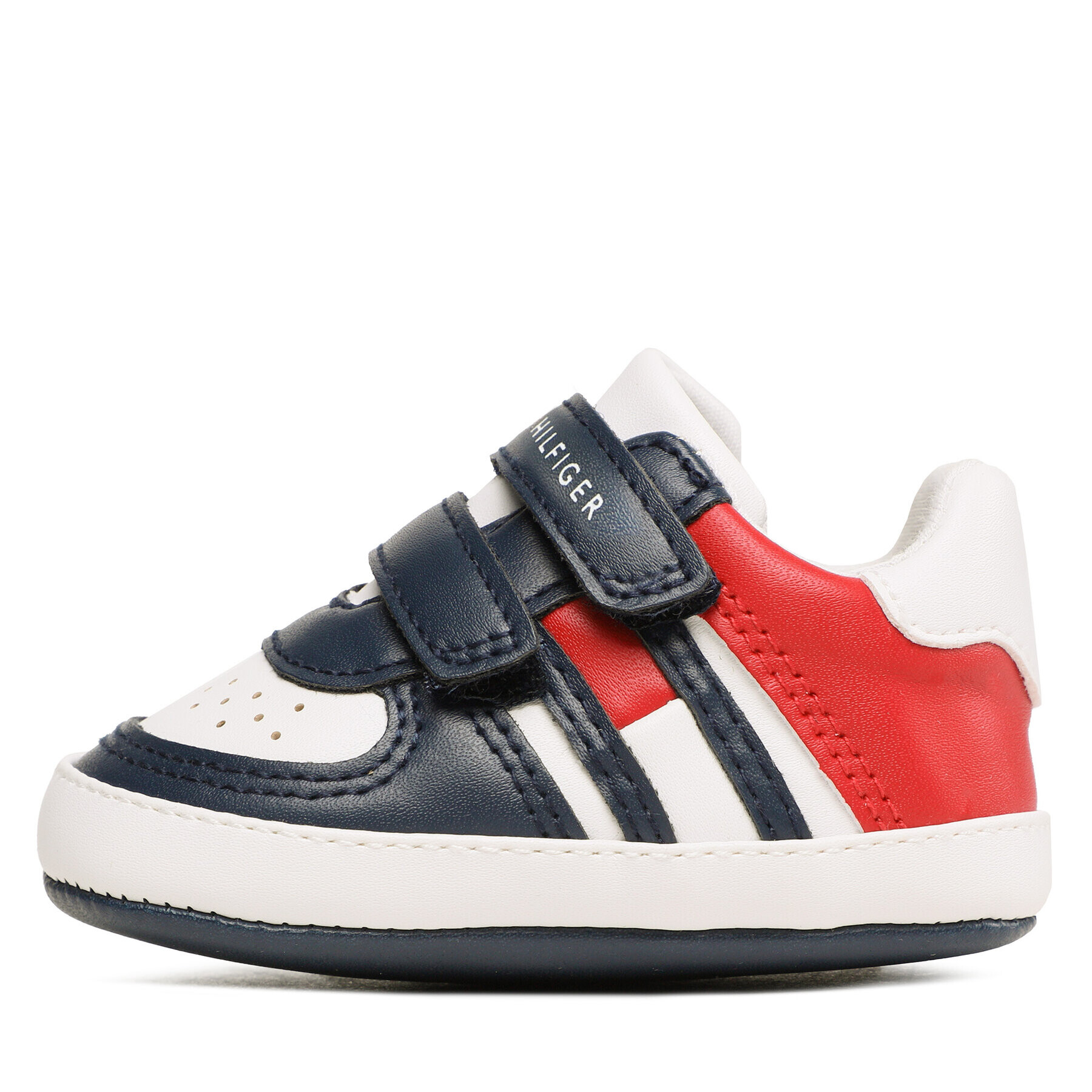 Tommy Hilfiger Sneakers Flag Velcro Shoe T0B4-32815-1582 Alb - Pled.ro