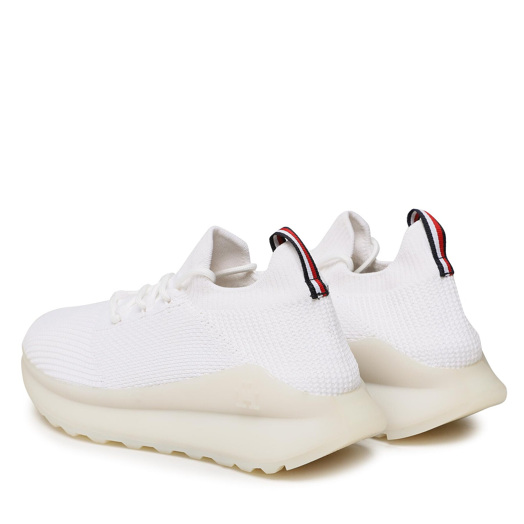 Tommy Hilfiger Sneakers Futurunner Knit FM0FM04584 Alb - Pled.ro