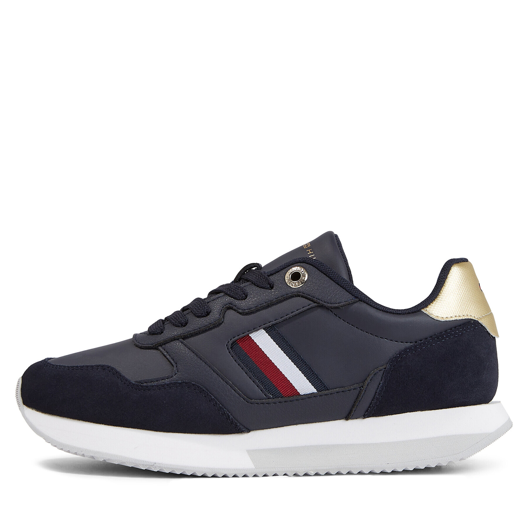 Tommy Hilfiger Sneakers Global Stripes Lifestyle Runner FW0FW07584 Albastru - Pled.ro