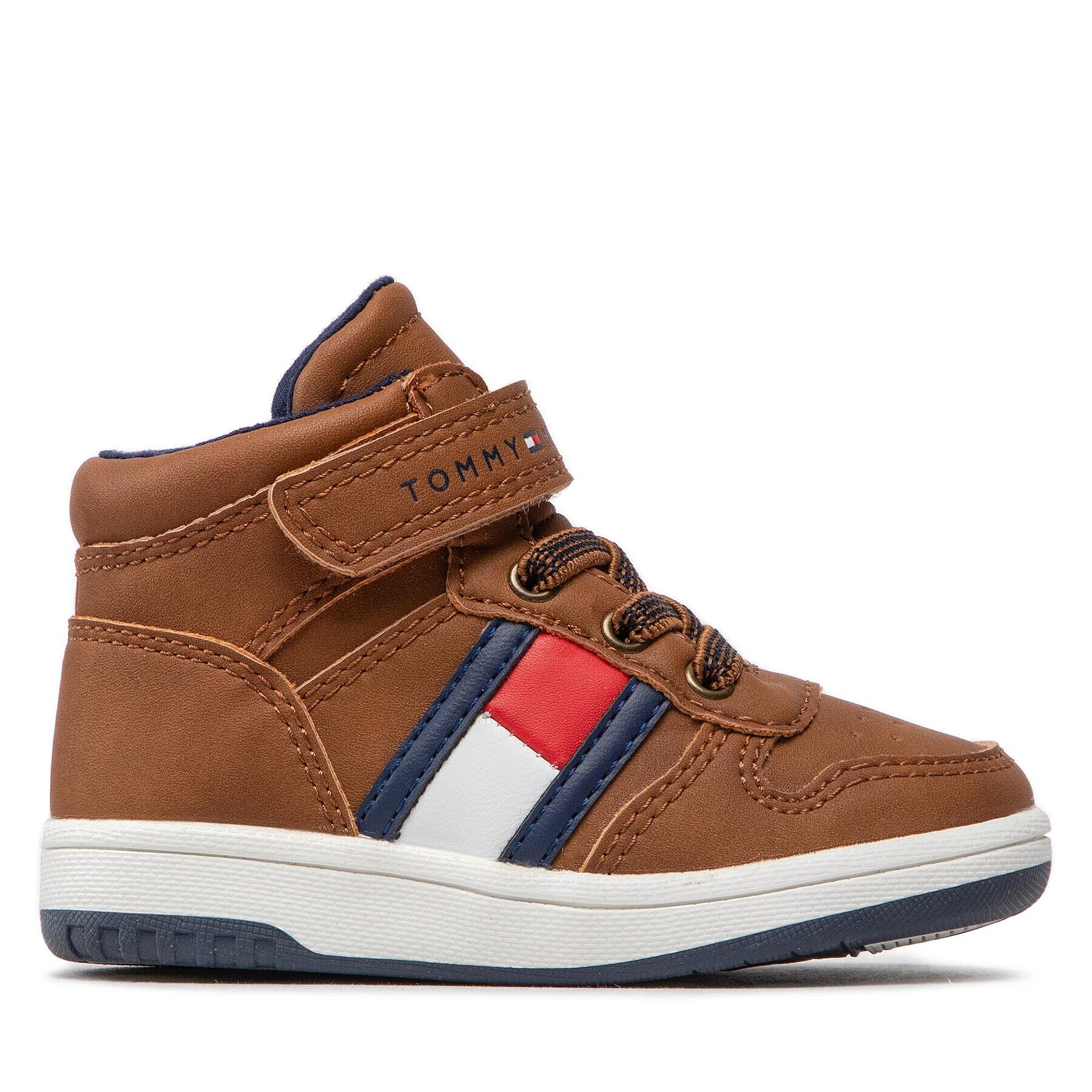 Tommy Hilfiger Sneakers High Top-lace-Up T3B9-32476-1351 M Maro - Pled.ro